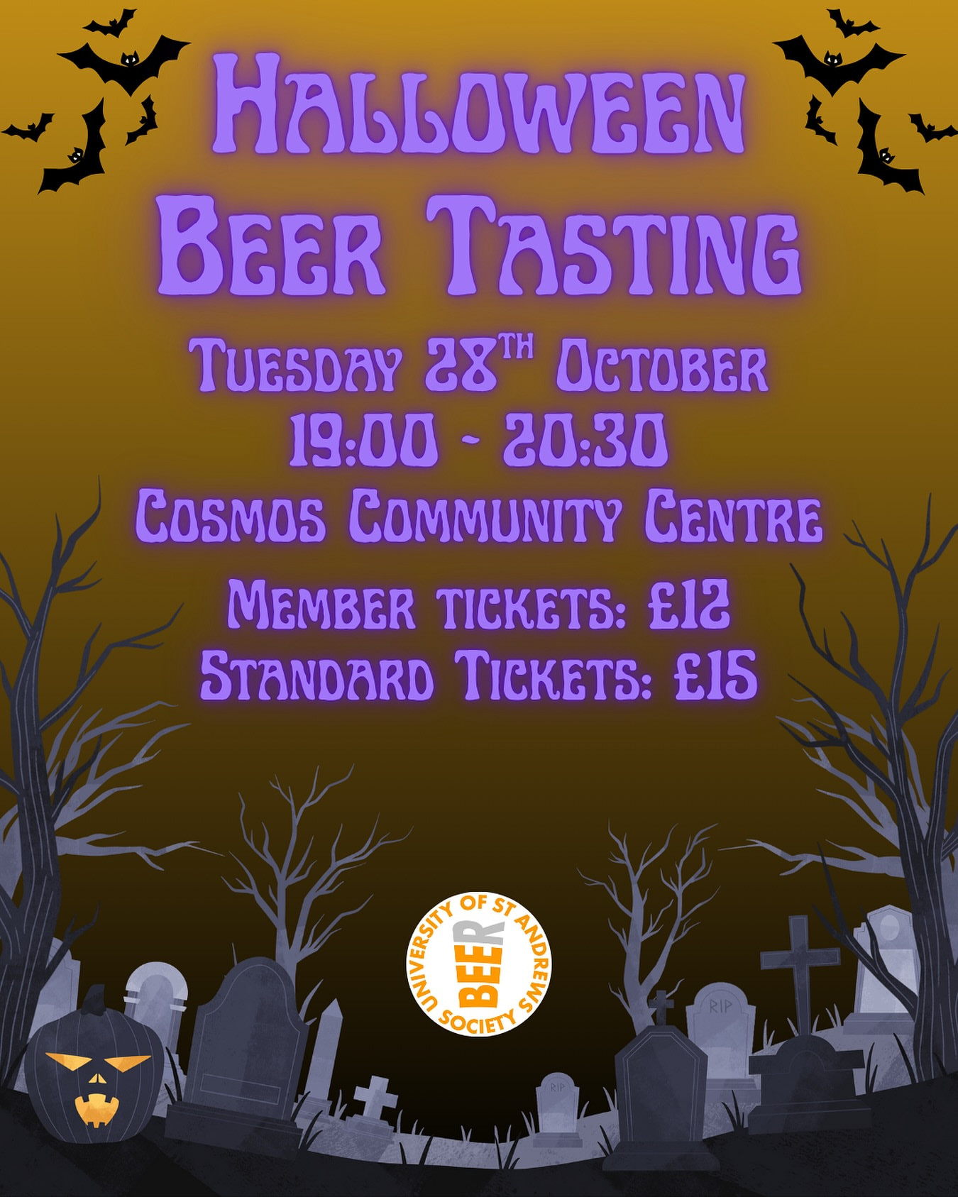 Halloween Beer Tasting