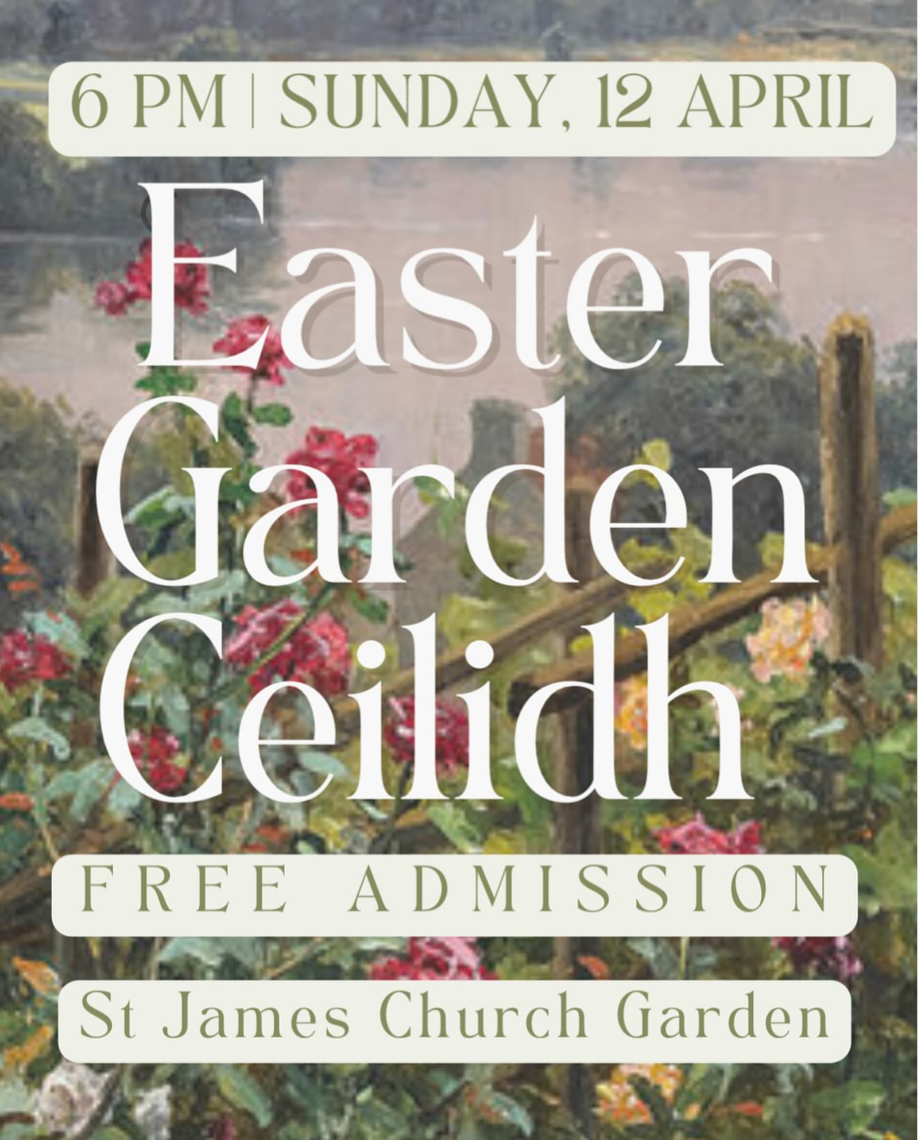 Easter Garden Ceilidh