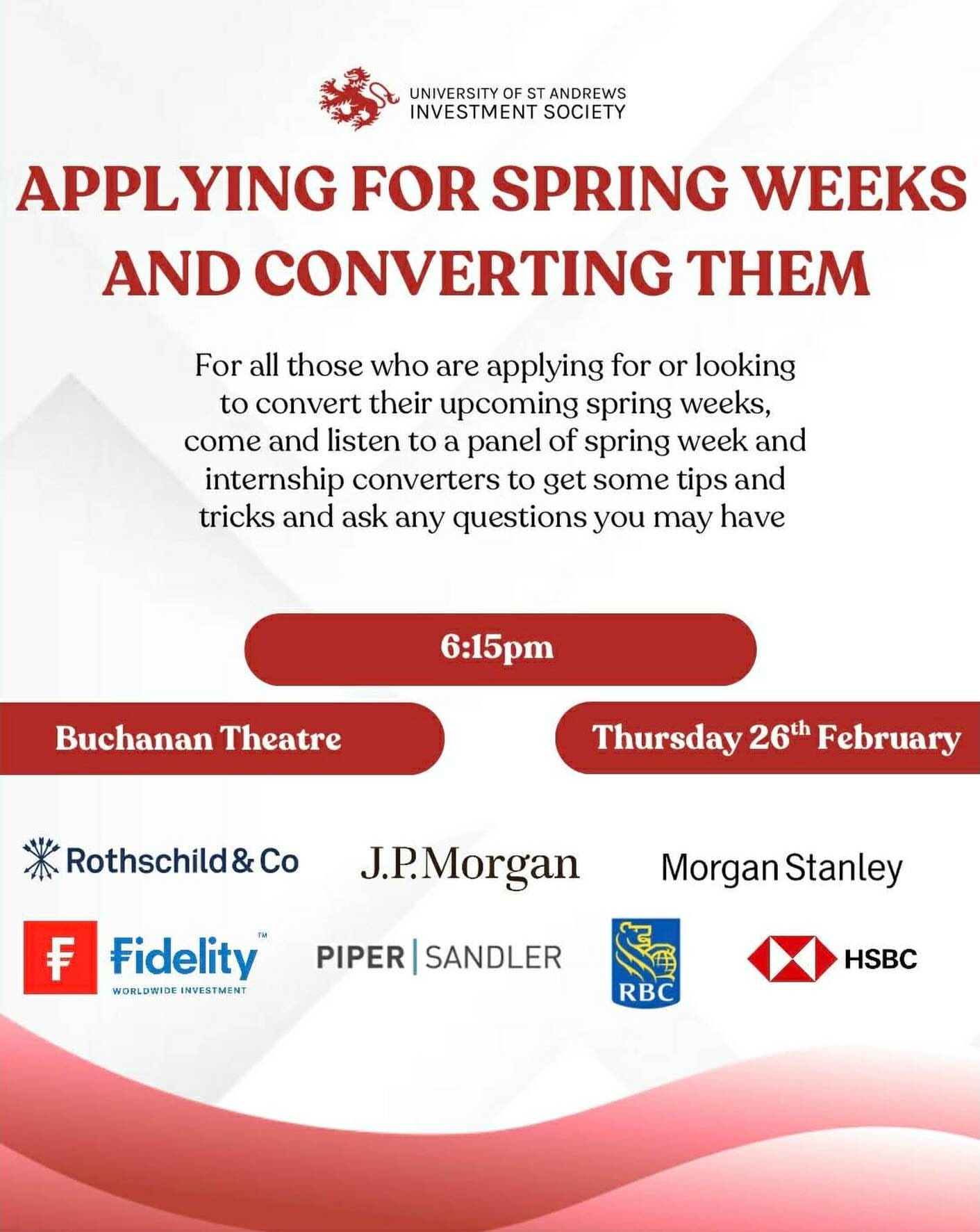 Applying for Spring Weeks and Converting Them