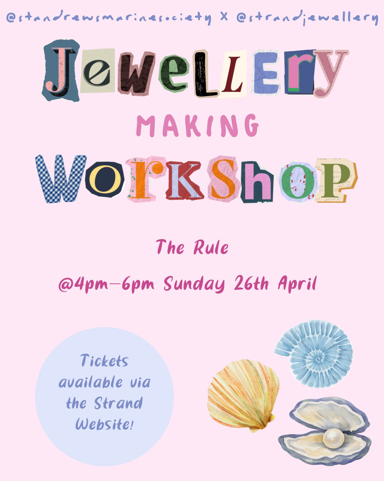 Sea Glass Jewellery Making Workshop