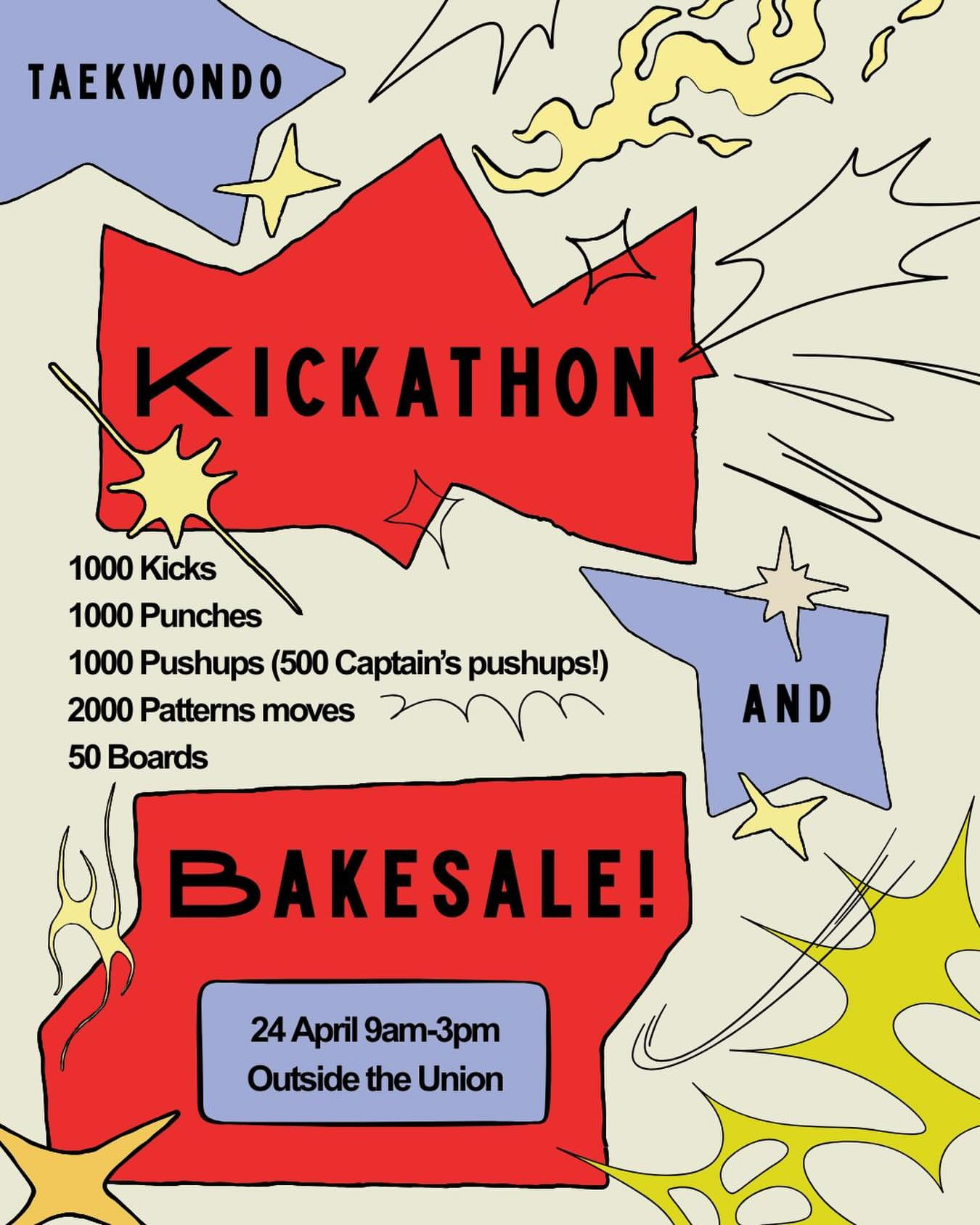 Kickathon and Bakesale