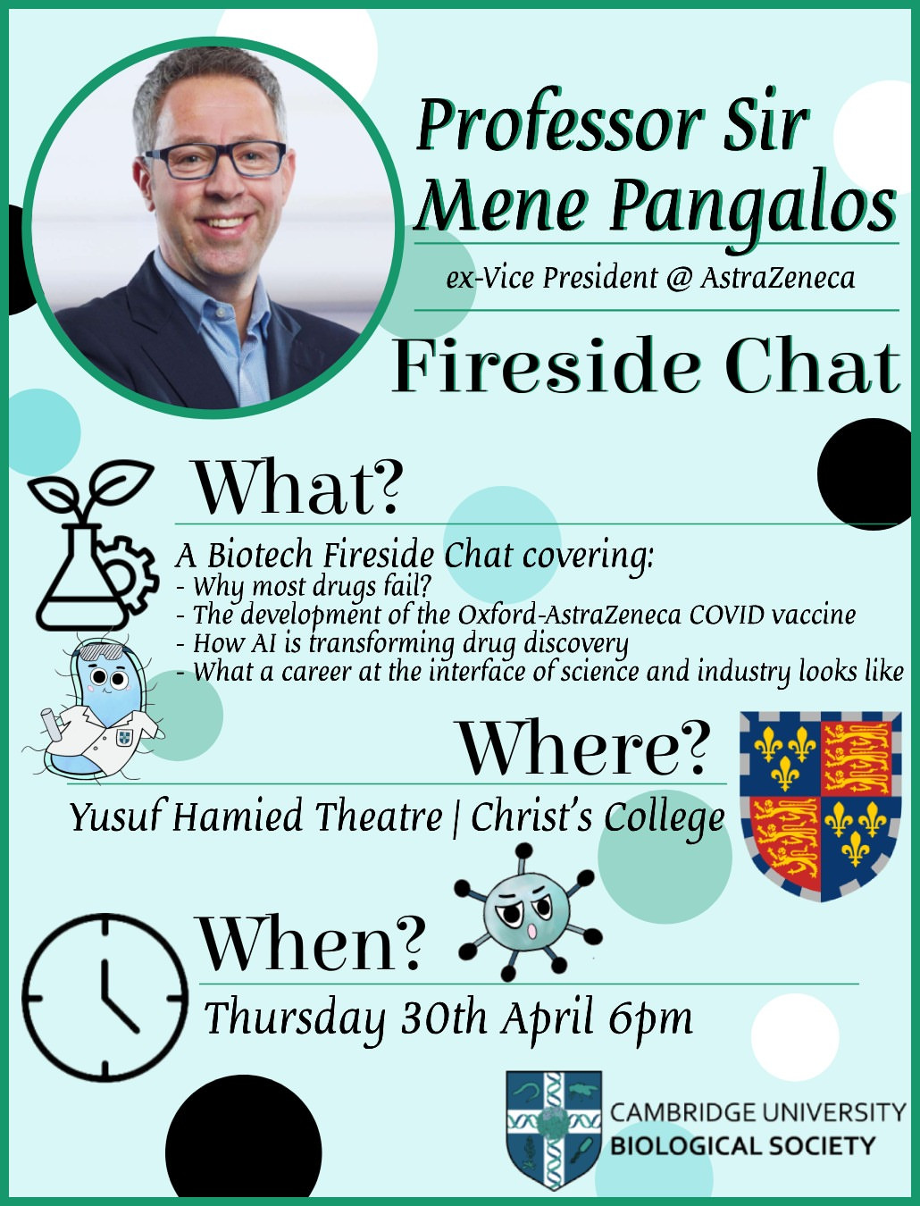 Biotech Fireside Chat with Sir Mene Pangalos