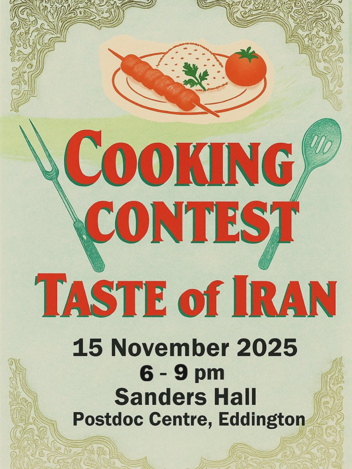 Taste of Iran Cooking Contest