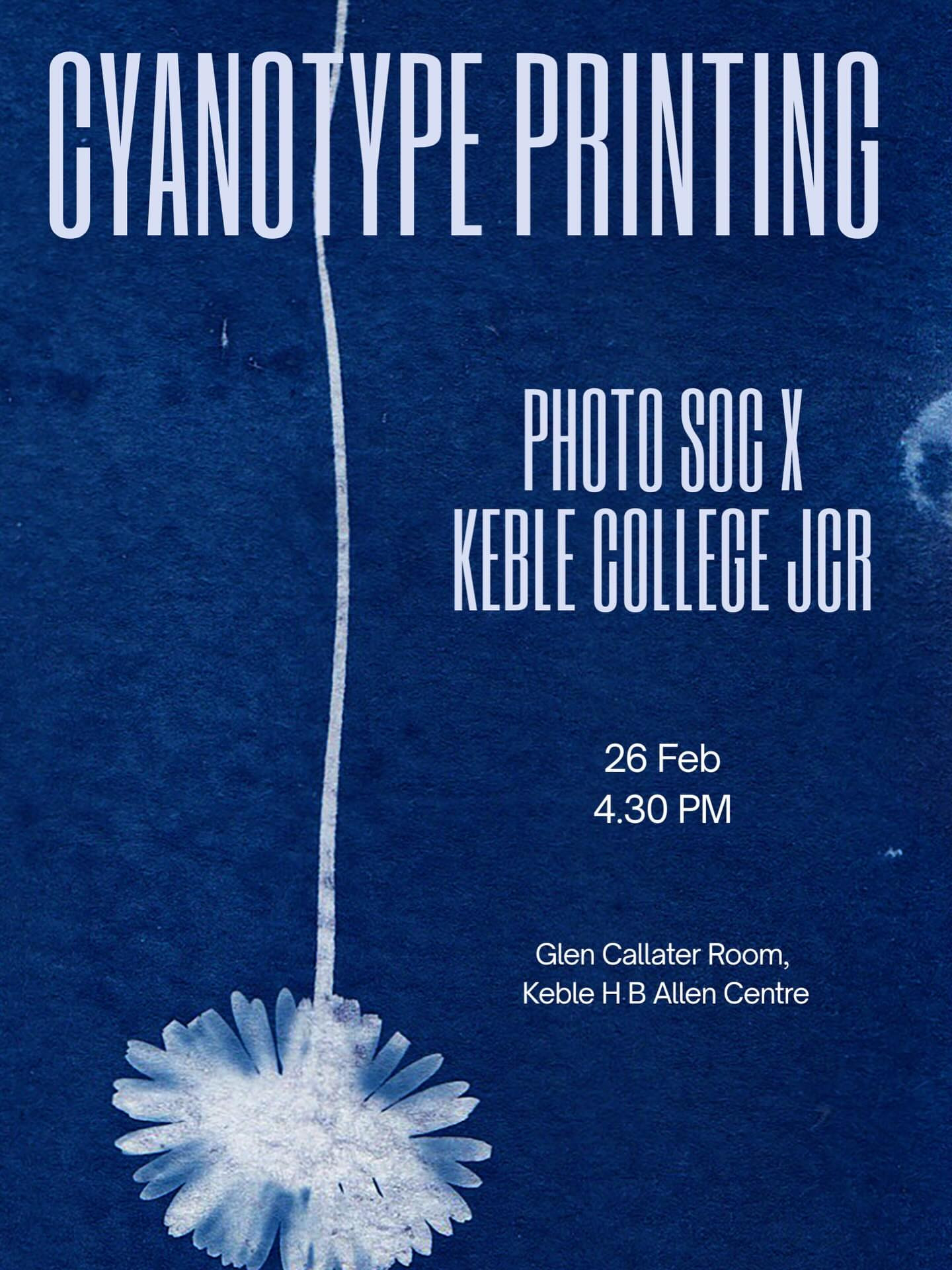 Cyanotype Printing Session