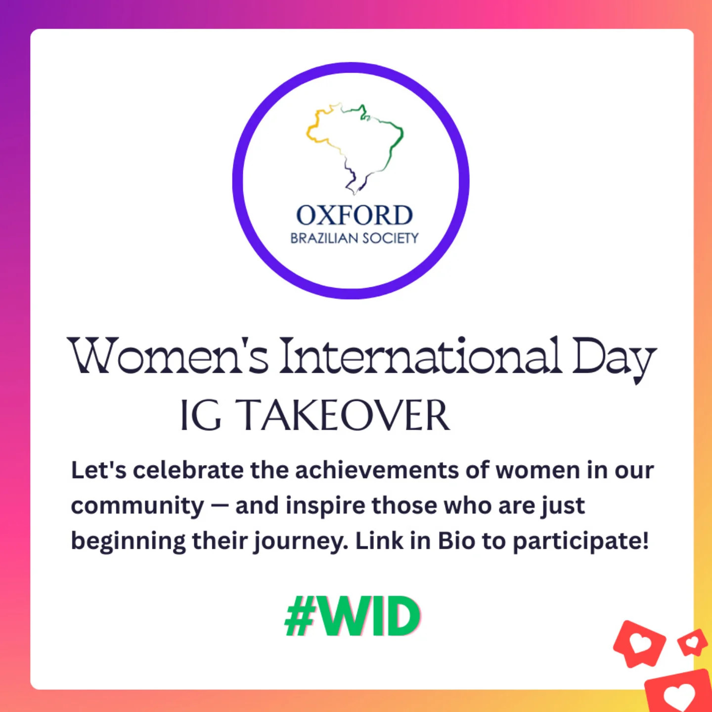 International Women's Day Takeover
