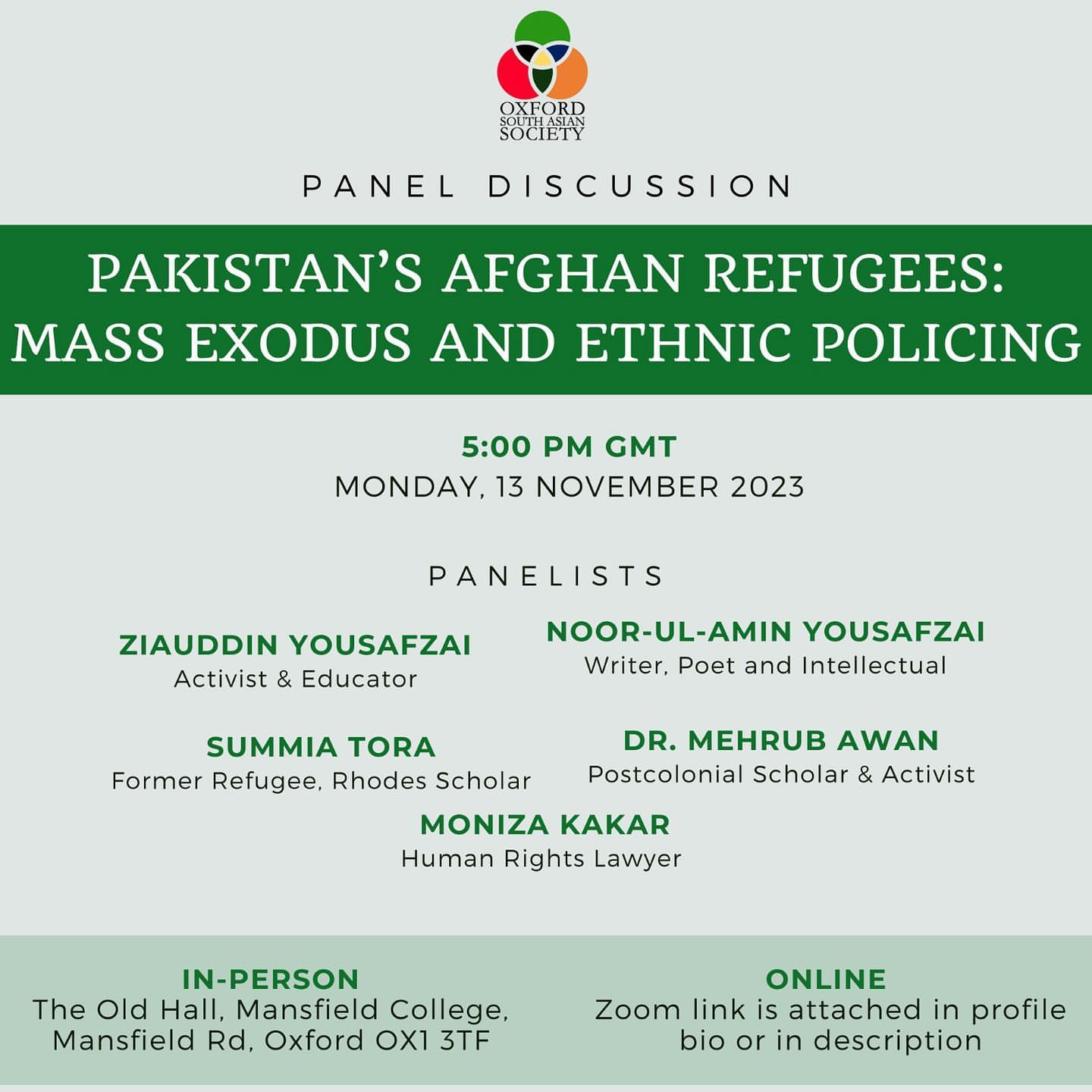 Pakistan's Afghan Refugees: Mass Exodus and Ethnic Policing