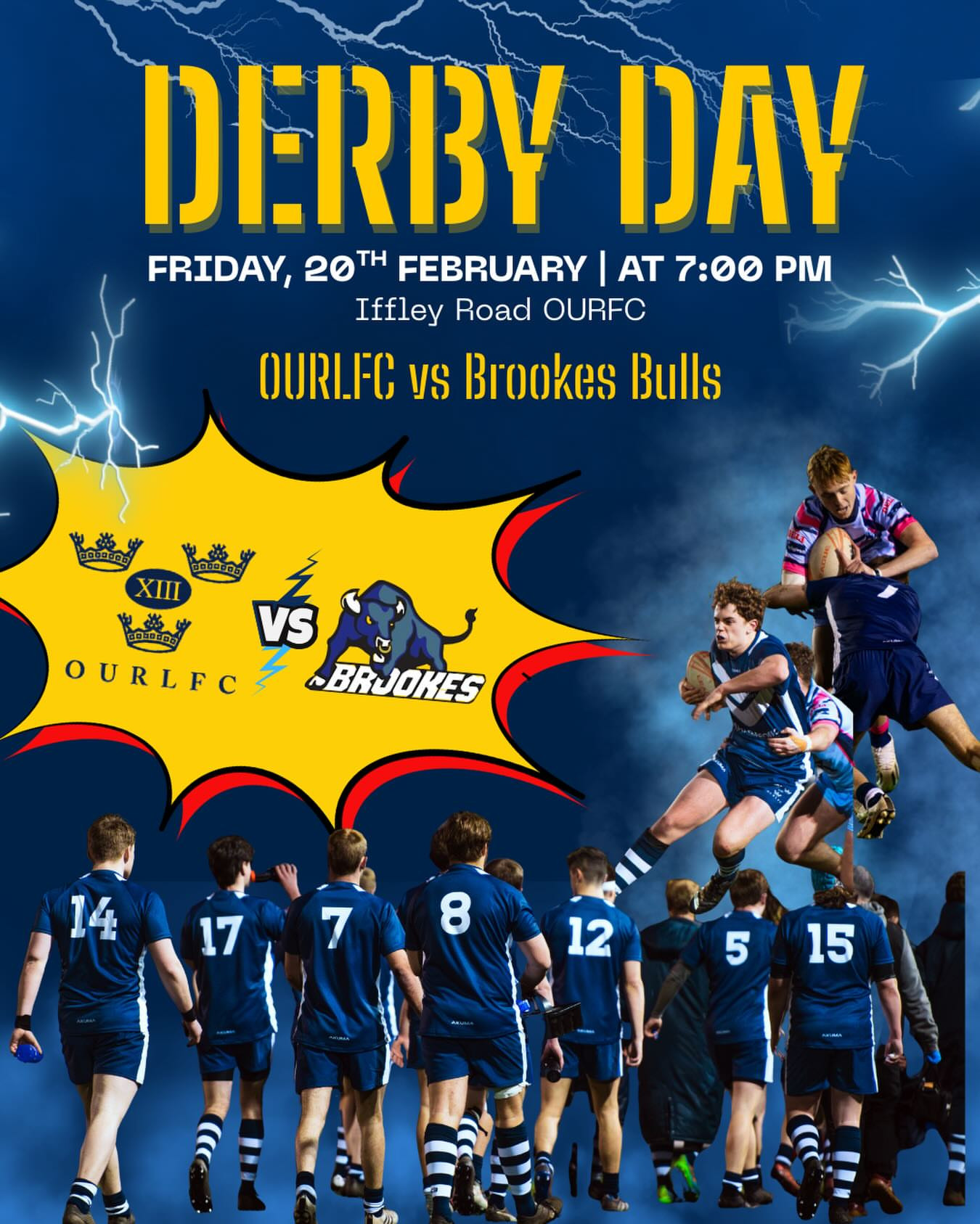 Derby Day 2026: Oxford Blues vs Brookes Bulls