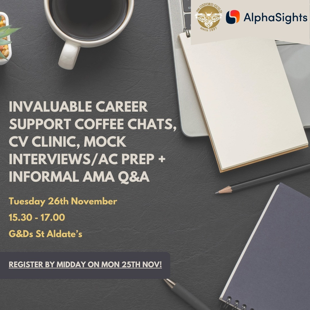 Invaluable Career Support Coffee Chats with AlphaSights