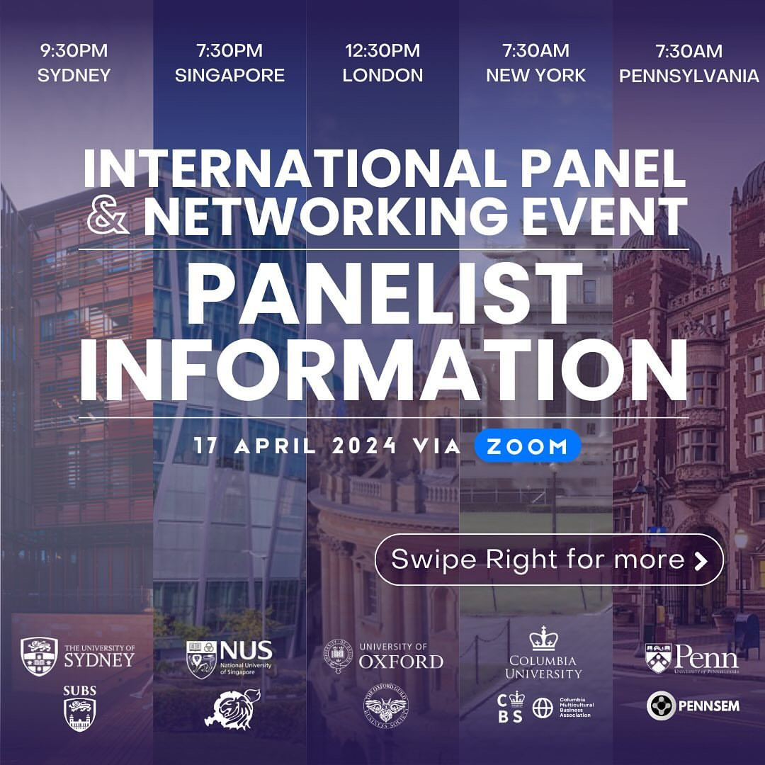 International Panel & Networking Event: Diversity and Cultural Interconnectivity