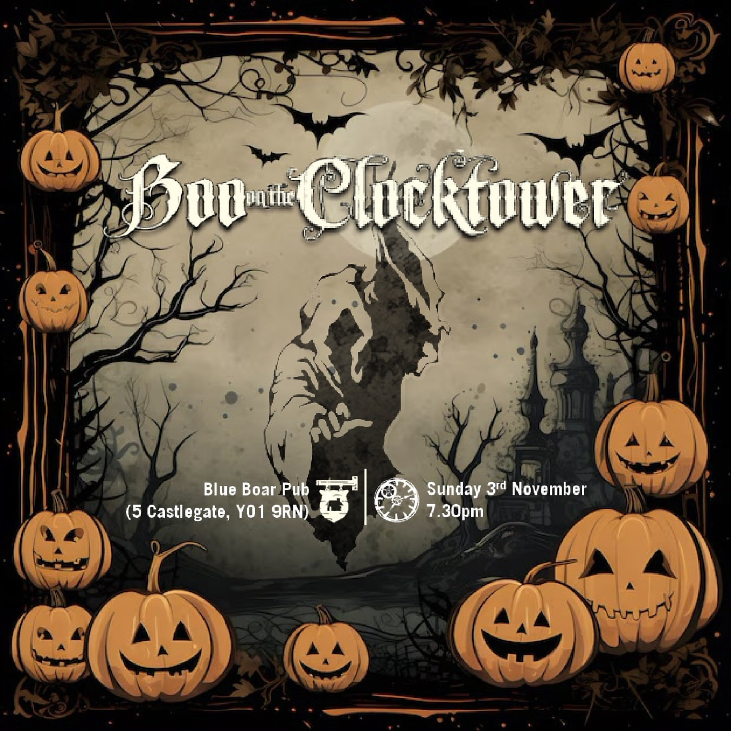 Boo on the Clocktower