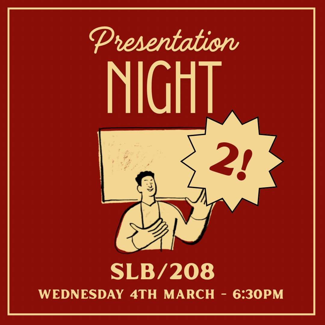 Presentation Night 2!