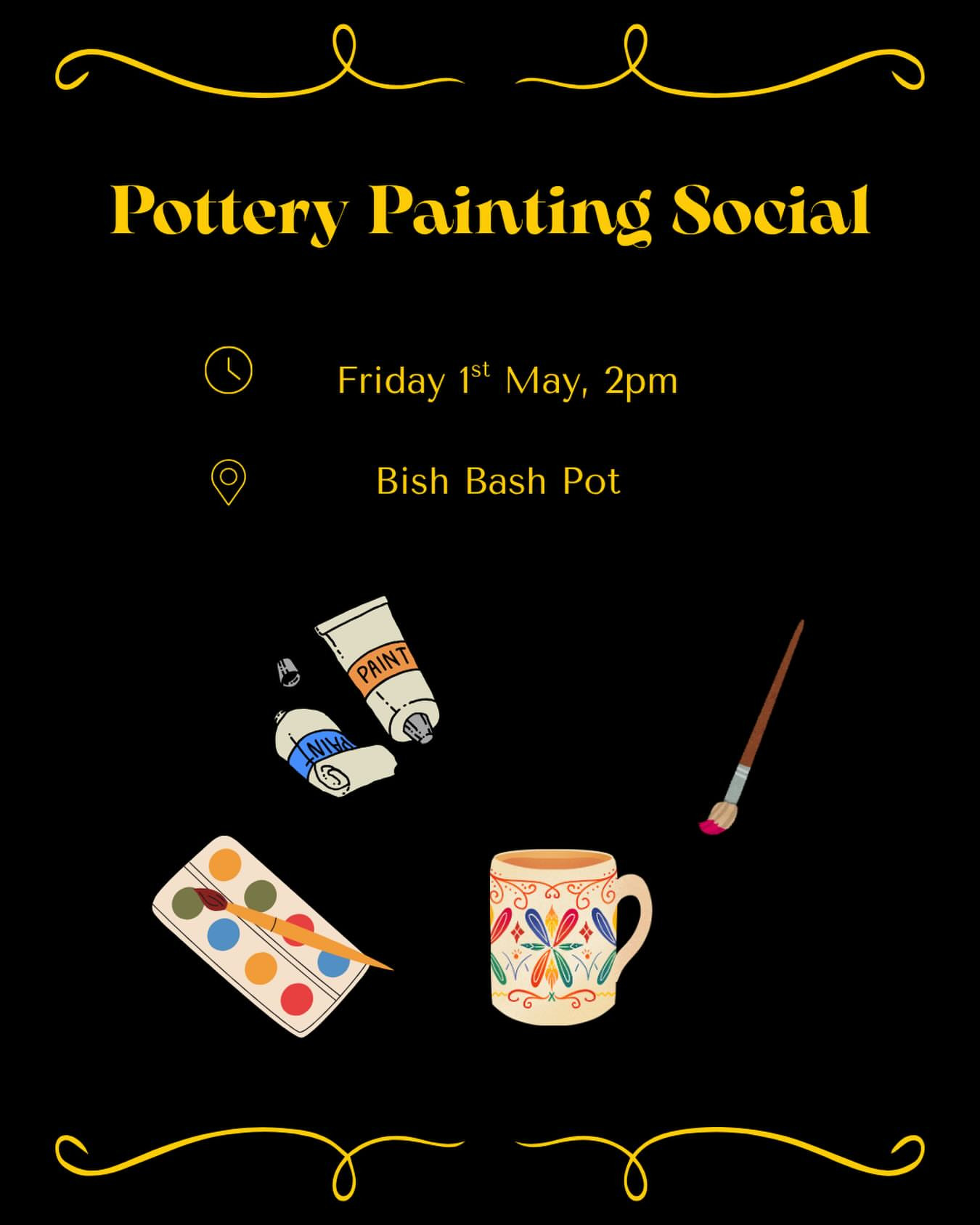 Pottery Painting Social
