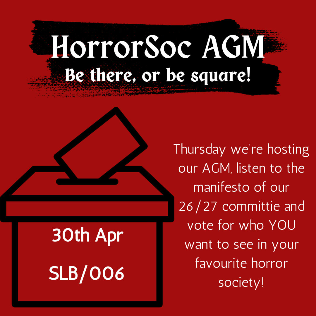 HorrorSoc AGM