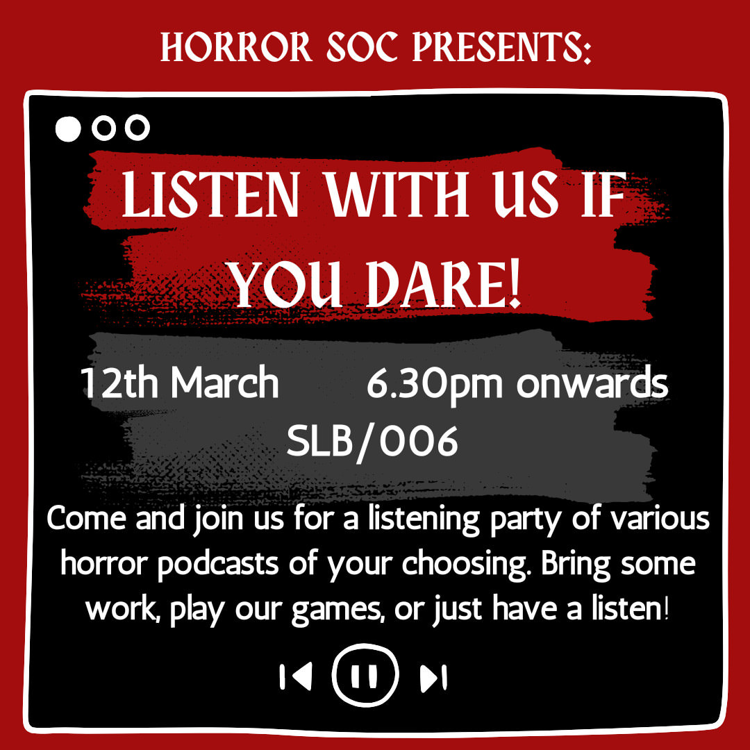Horror Podcast Listen Party
