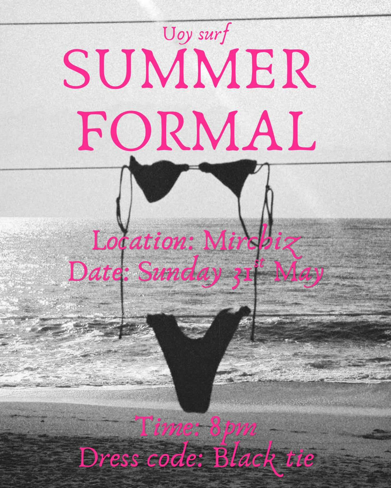 Summer Formal