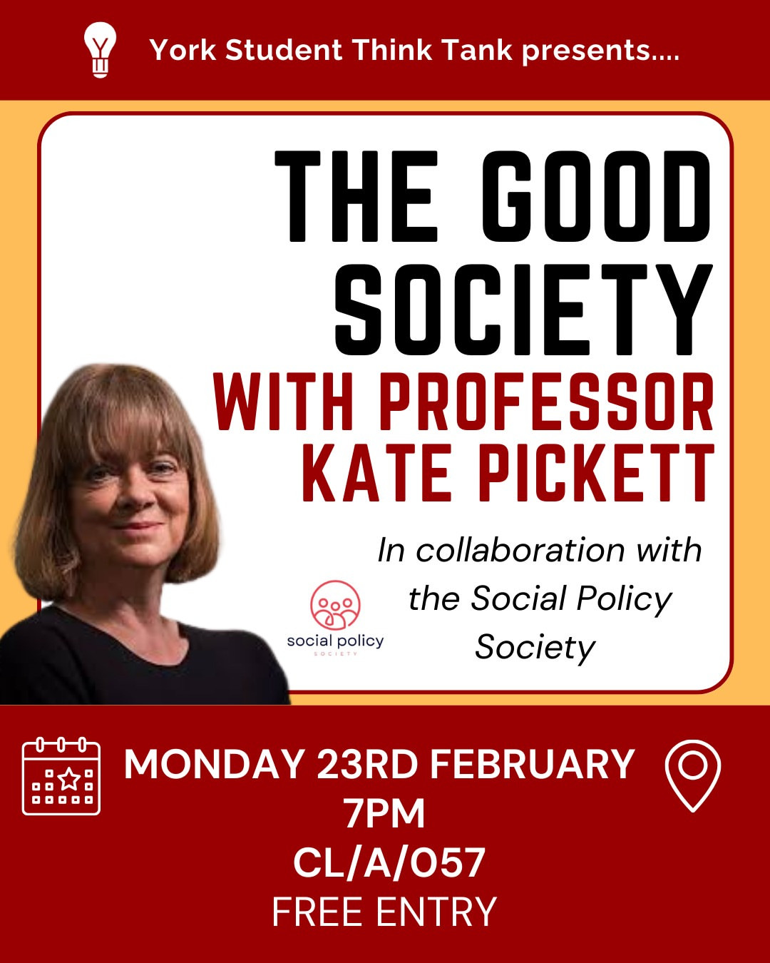 The Good Society with Professor Kate Pickett