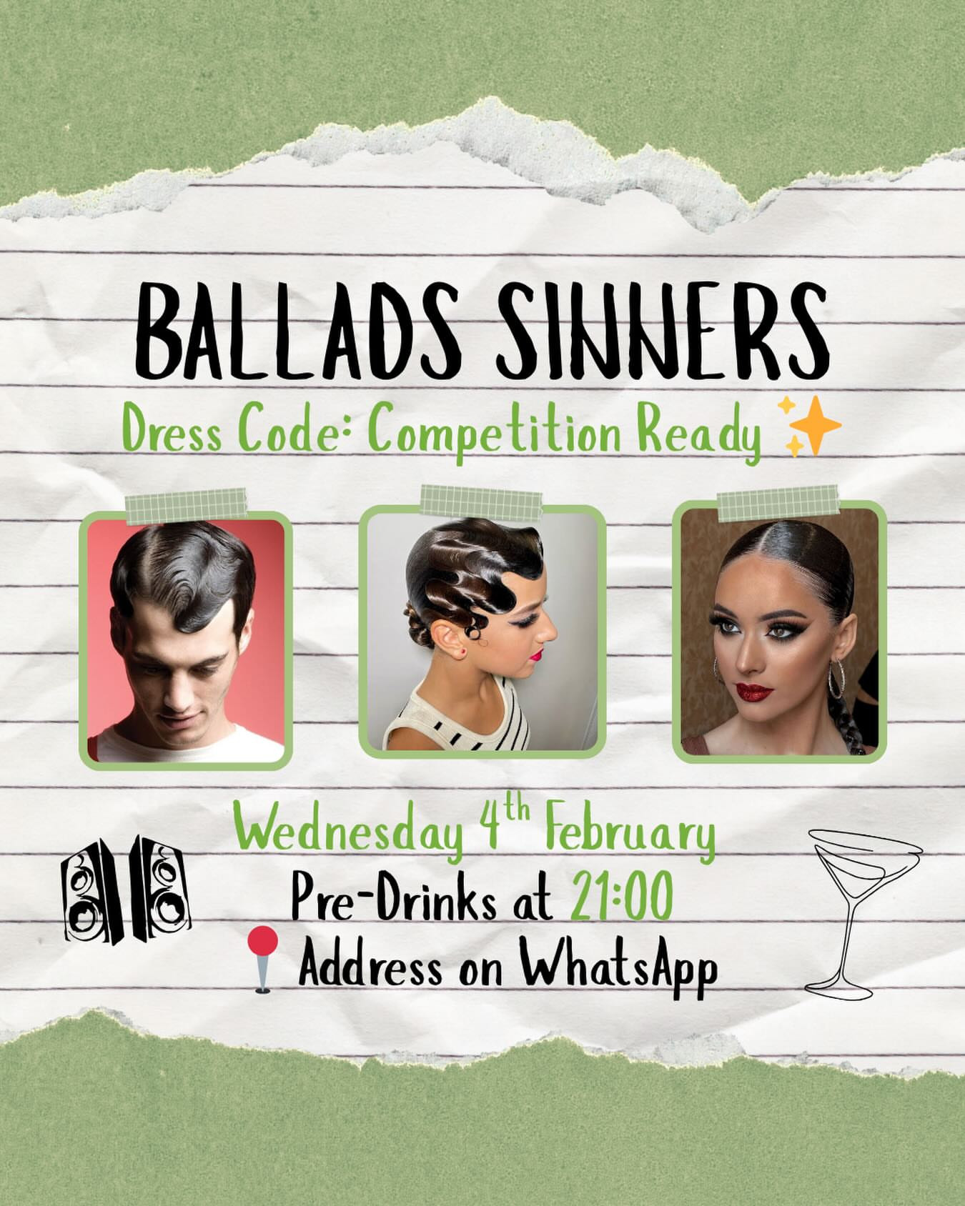 Ballads Sinners Night Out