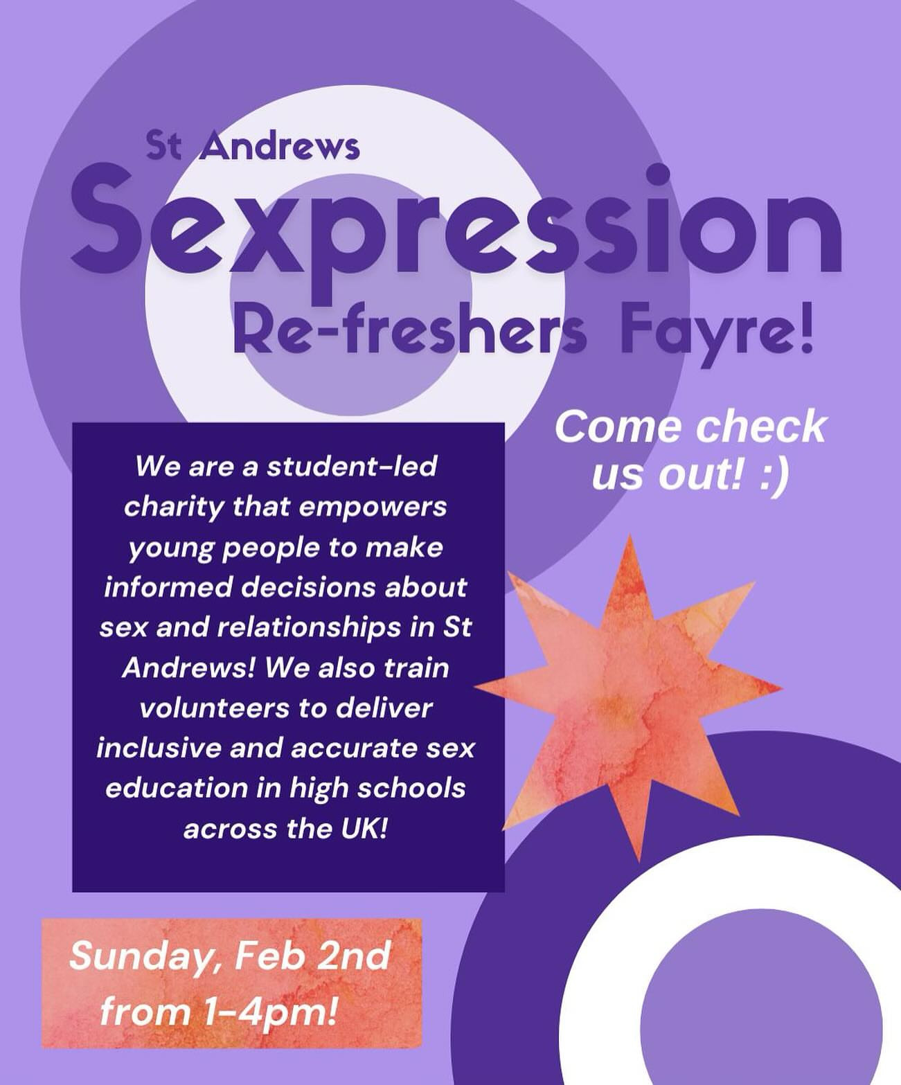 Sexpression Re-freshers Fayre
