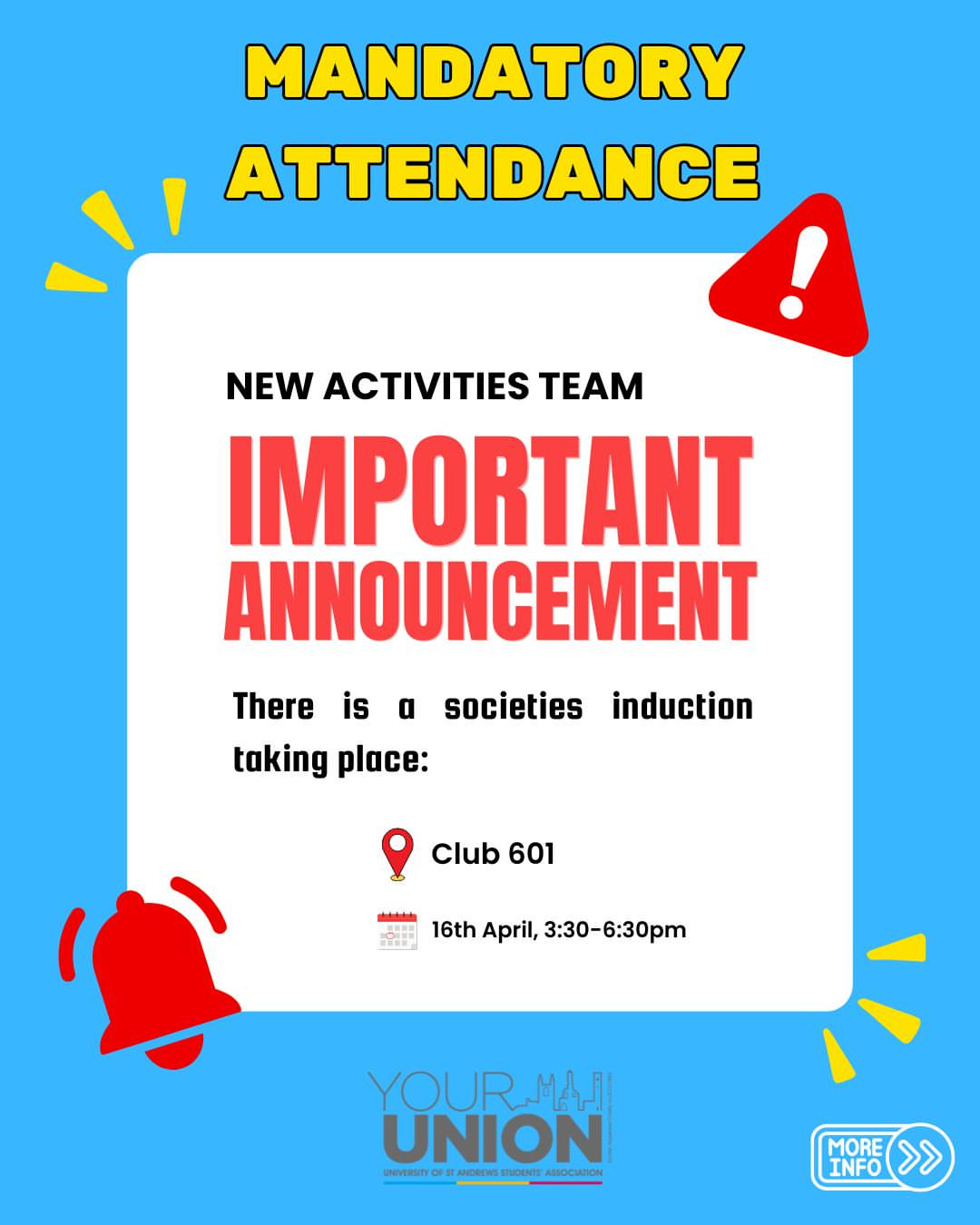 Societies' Induction