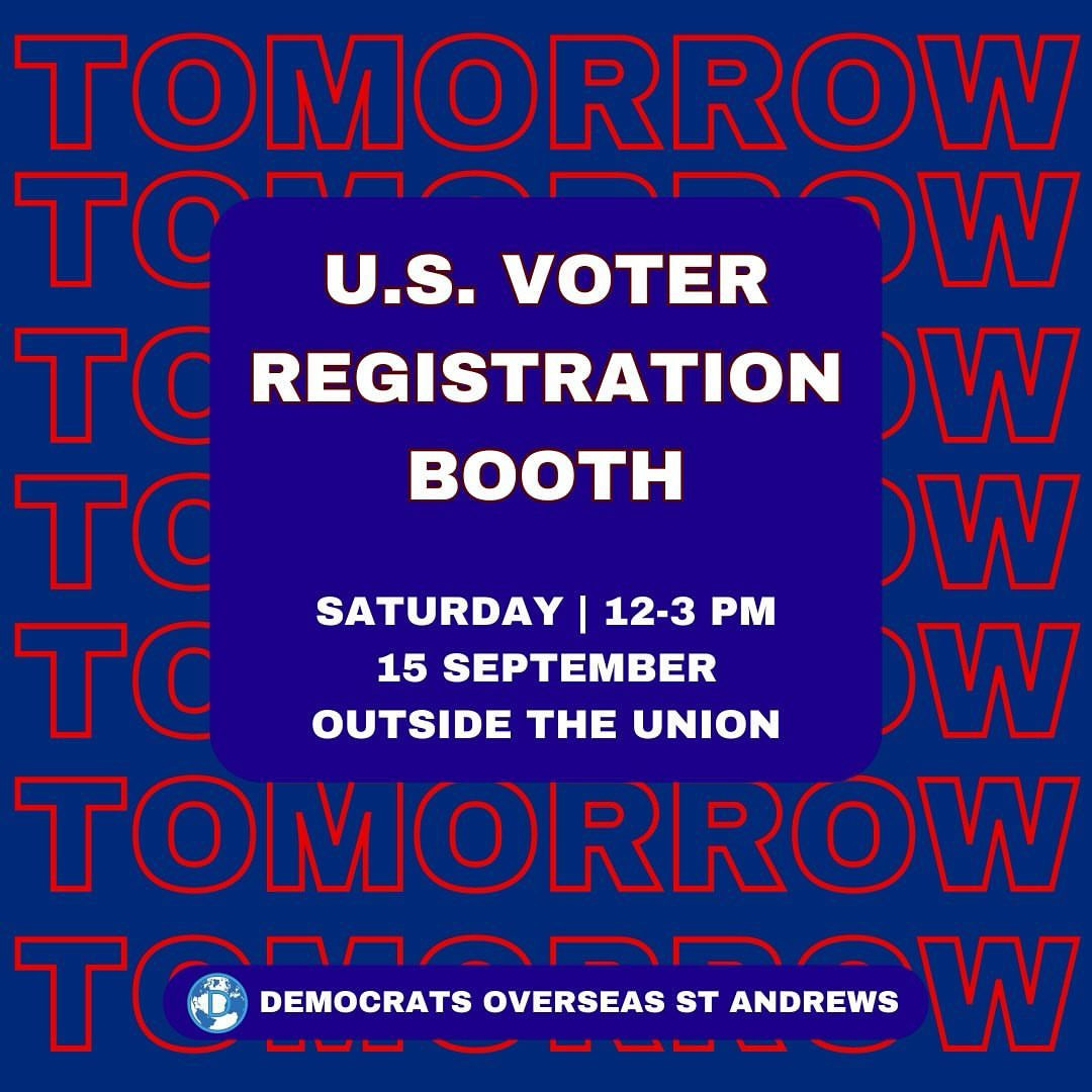 U.S. Voter Registration Booth