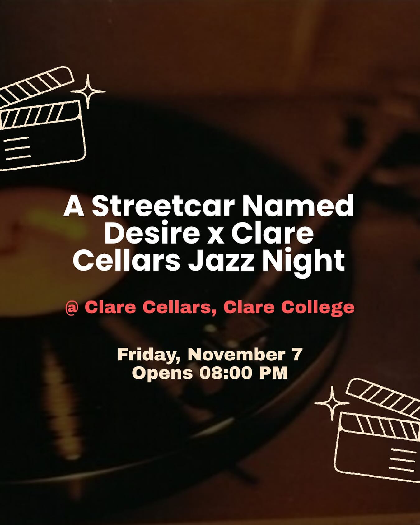 A Streetcar Named Desire x Clare Cellars Jazz Night