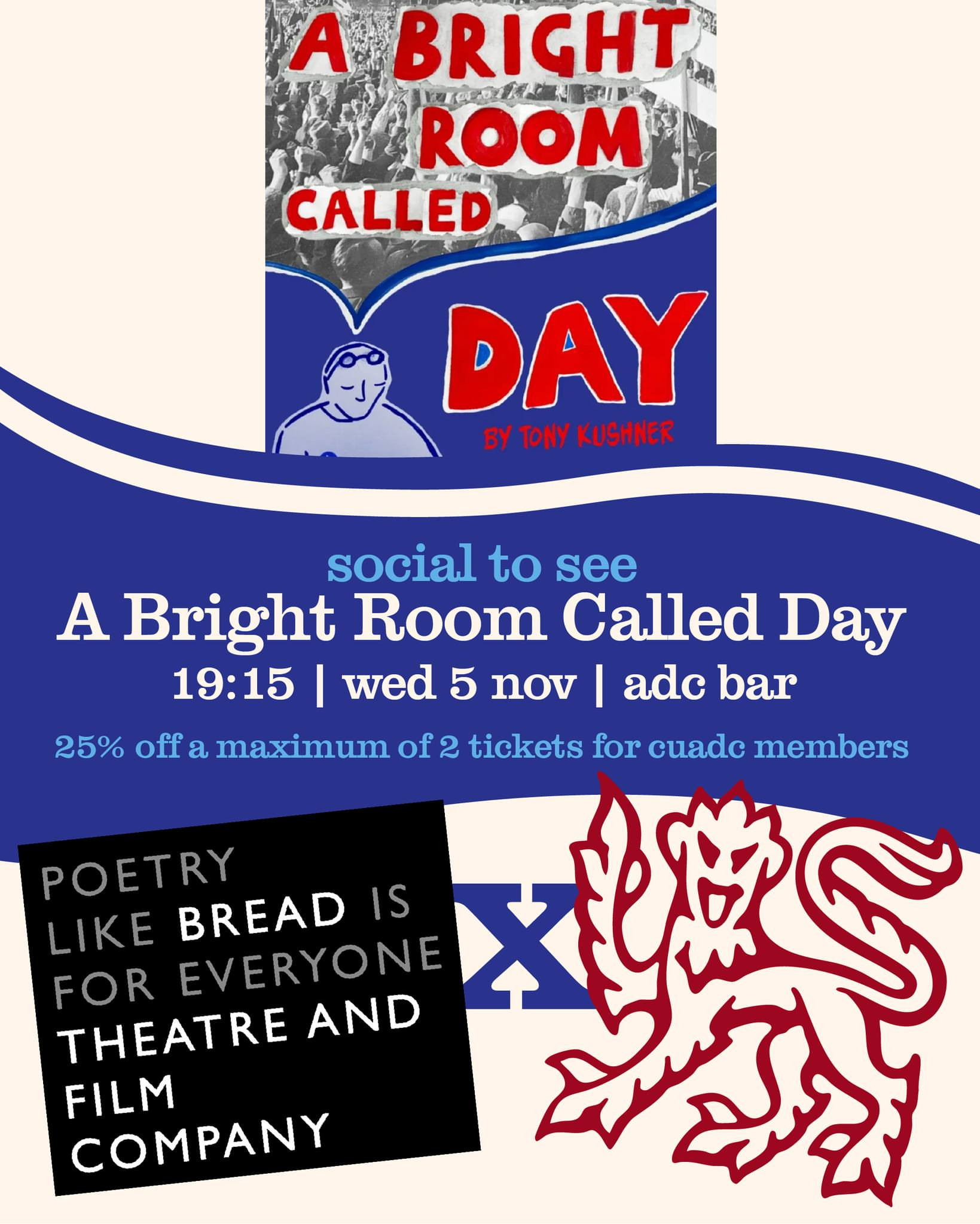 Social to see A Bright Room Called Day