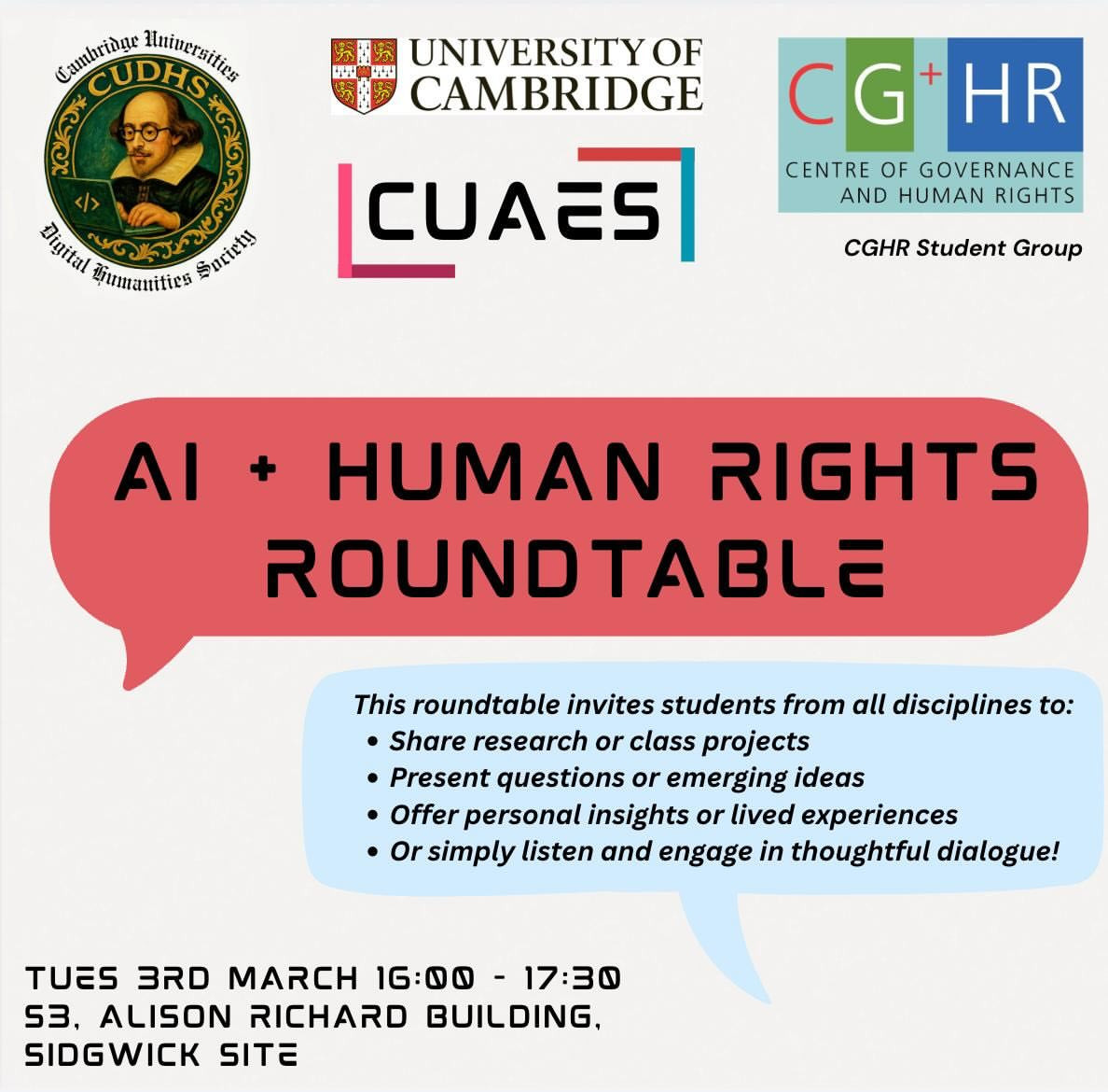 AI + Human Rights Roundtable