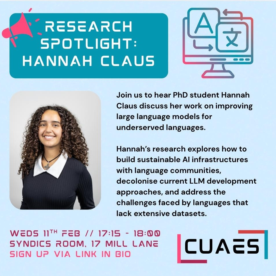 Research Spotlight: Hannah Claus