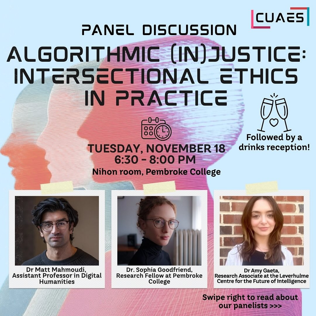 Algorithmic (In)justice: Intersectional Ethics in Practice Panel Discussion