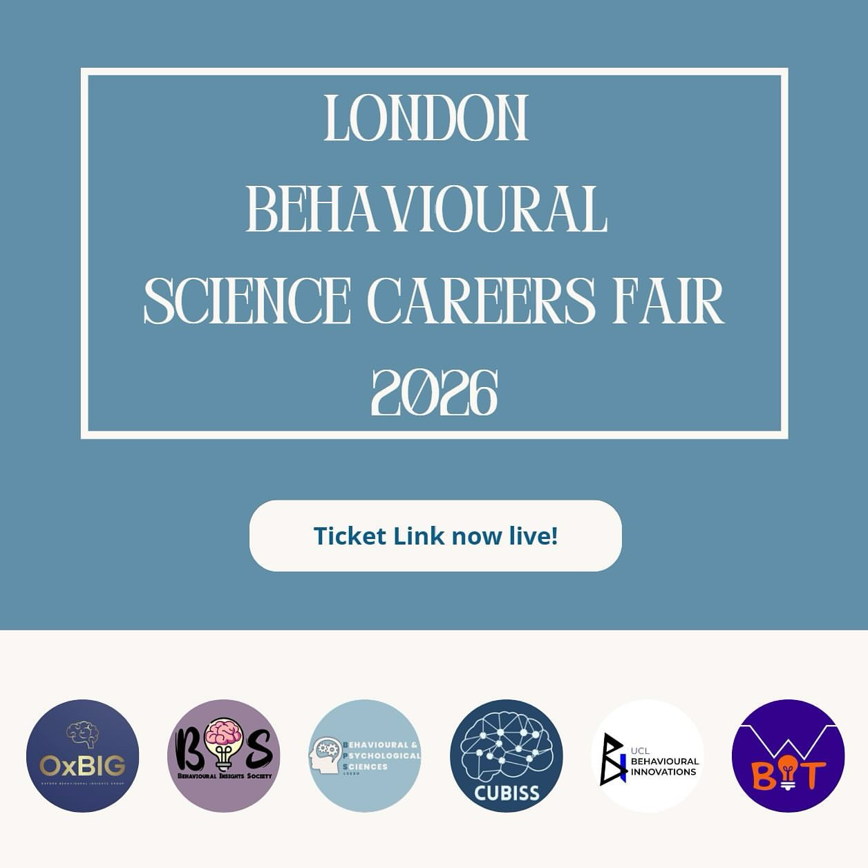 London Behavioural Science Careers Fair 2026