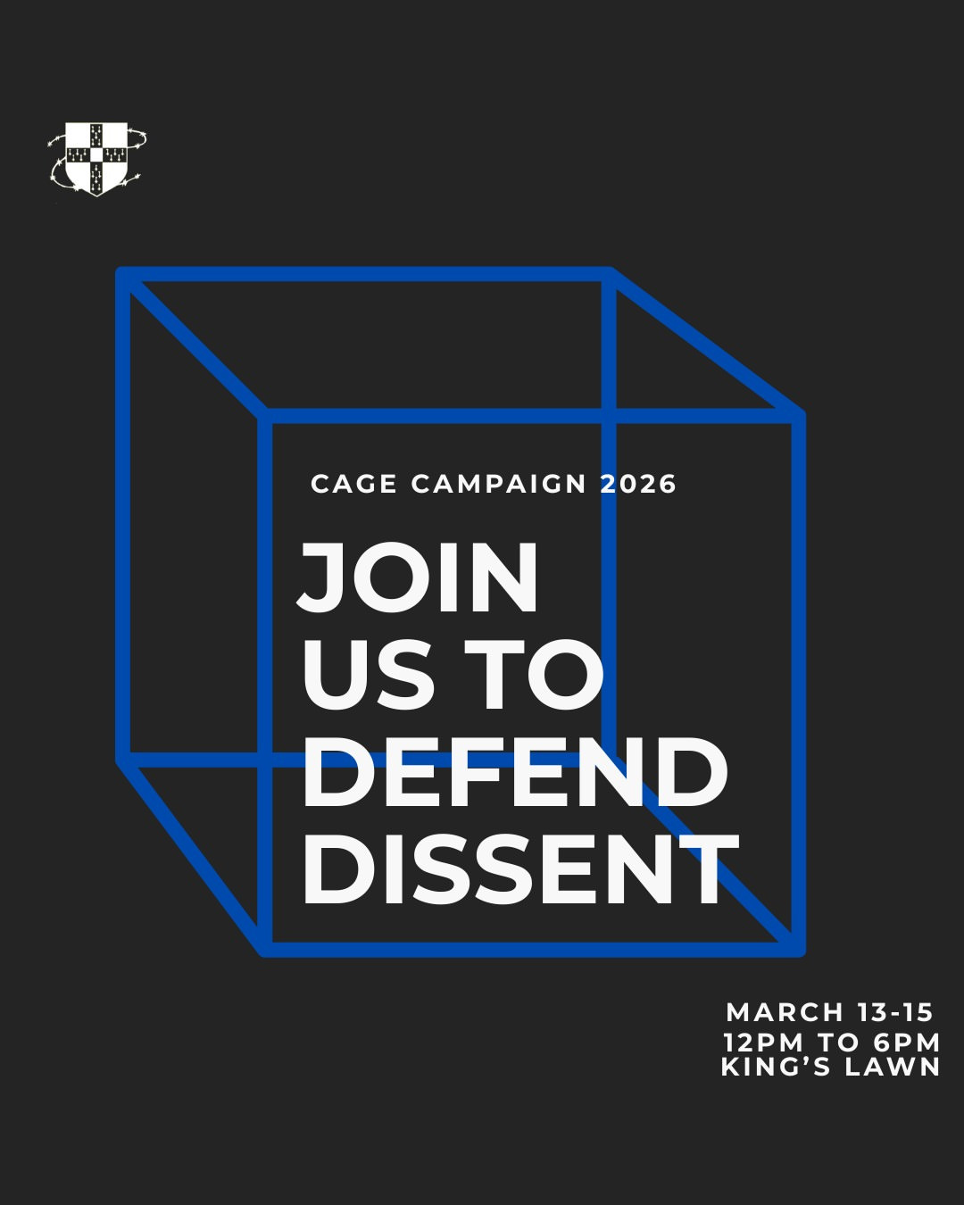 Cage Campaign 2026: Defend Dissent