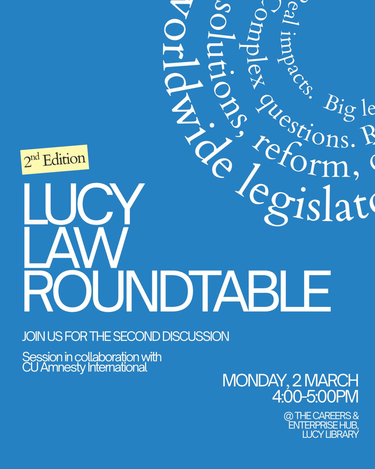 Lucy Law Roundtable