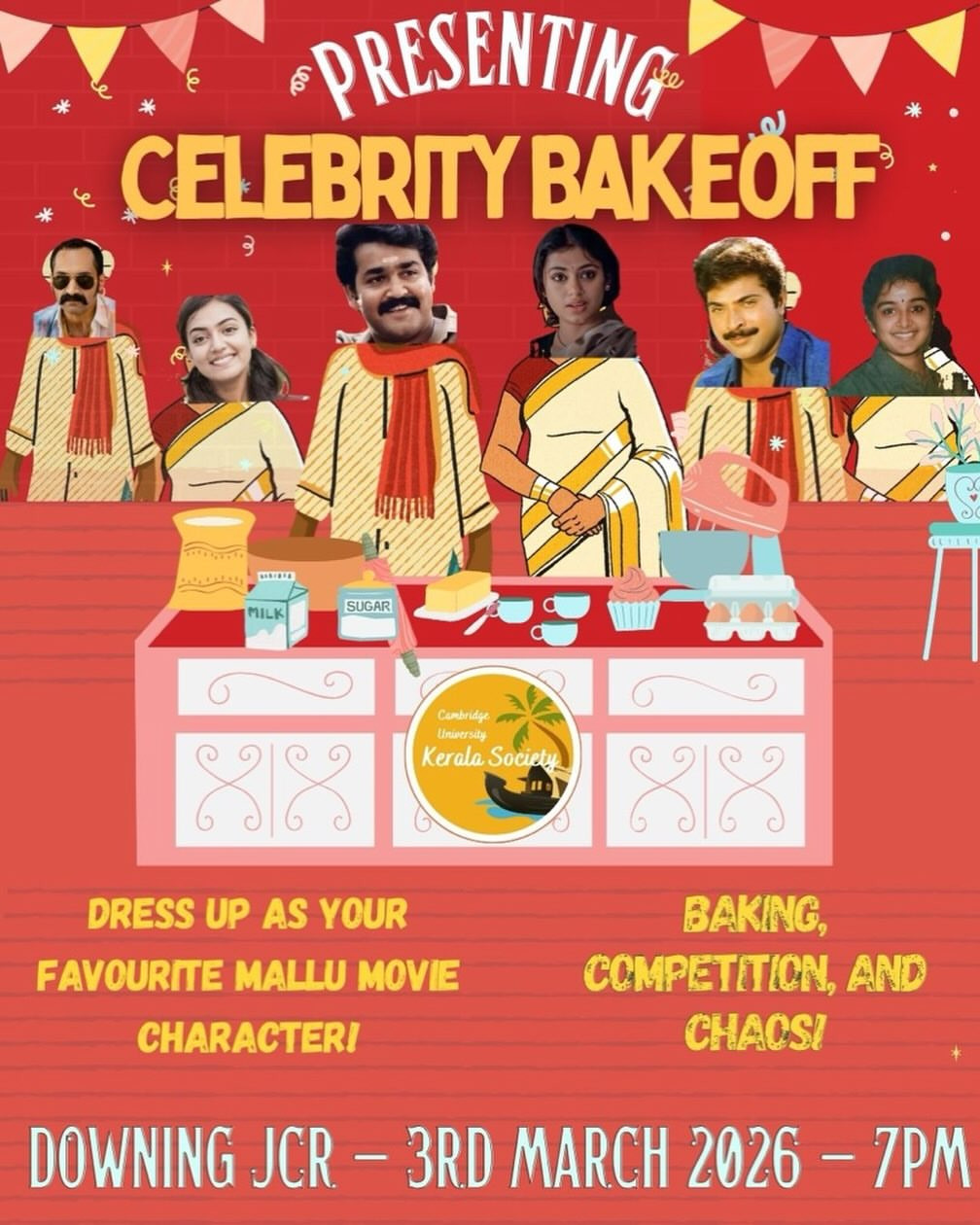 CUKeralaSoc Celebrity Bake-off