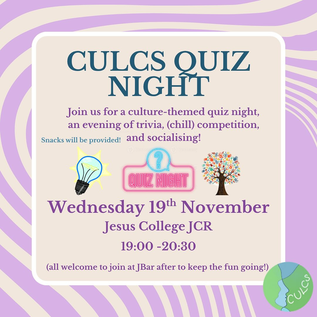 CULCS Quiz Night