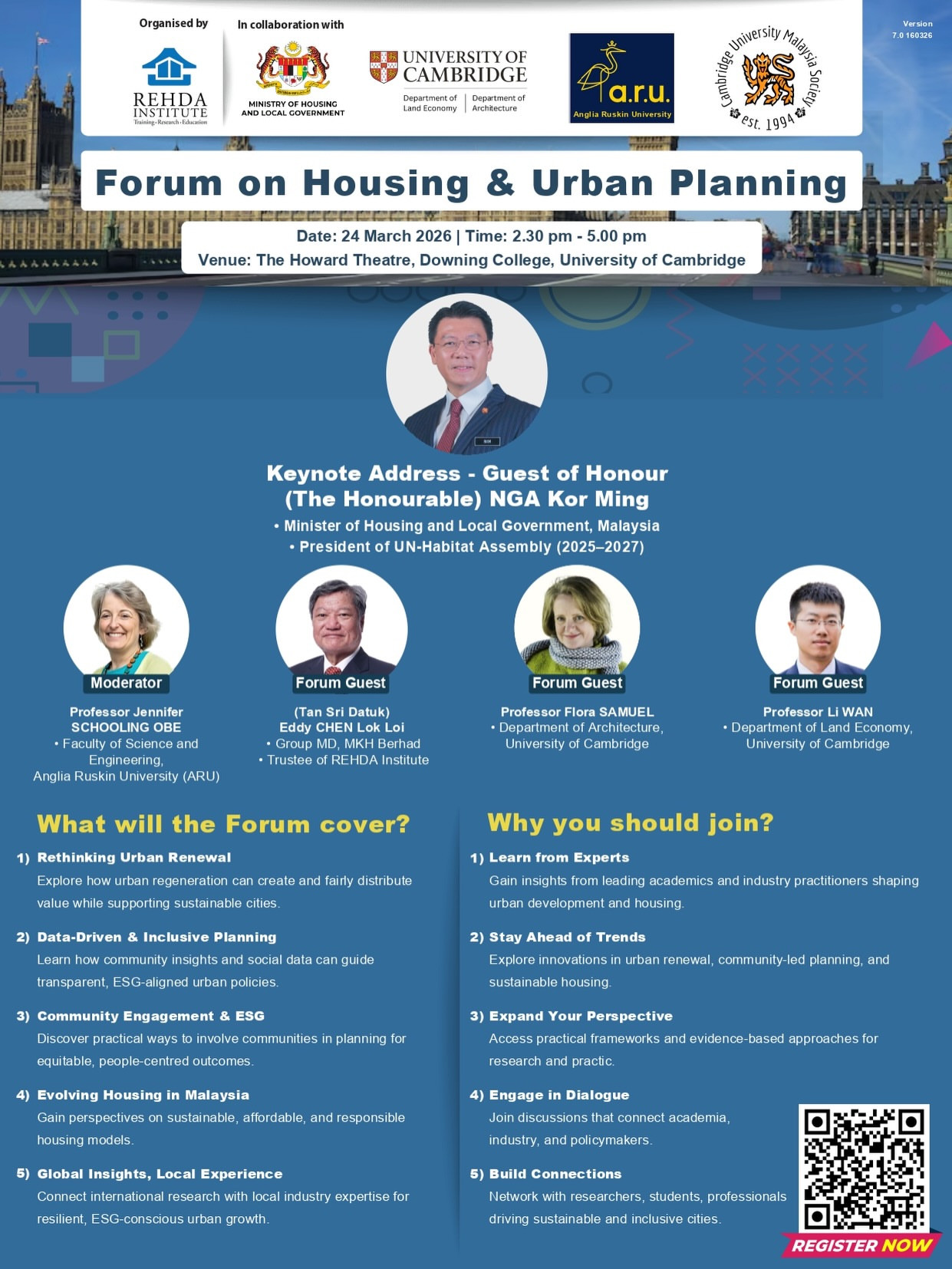 Forum on Housing & Urban Planning