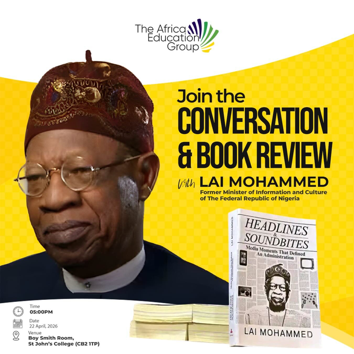 In Conversation with Lai Mohammed