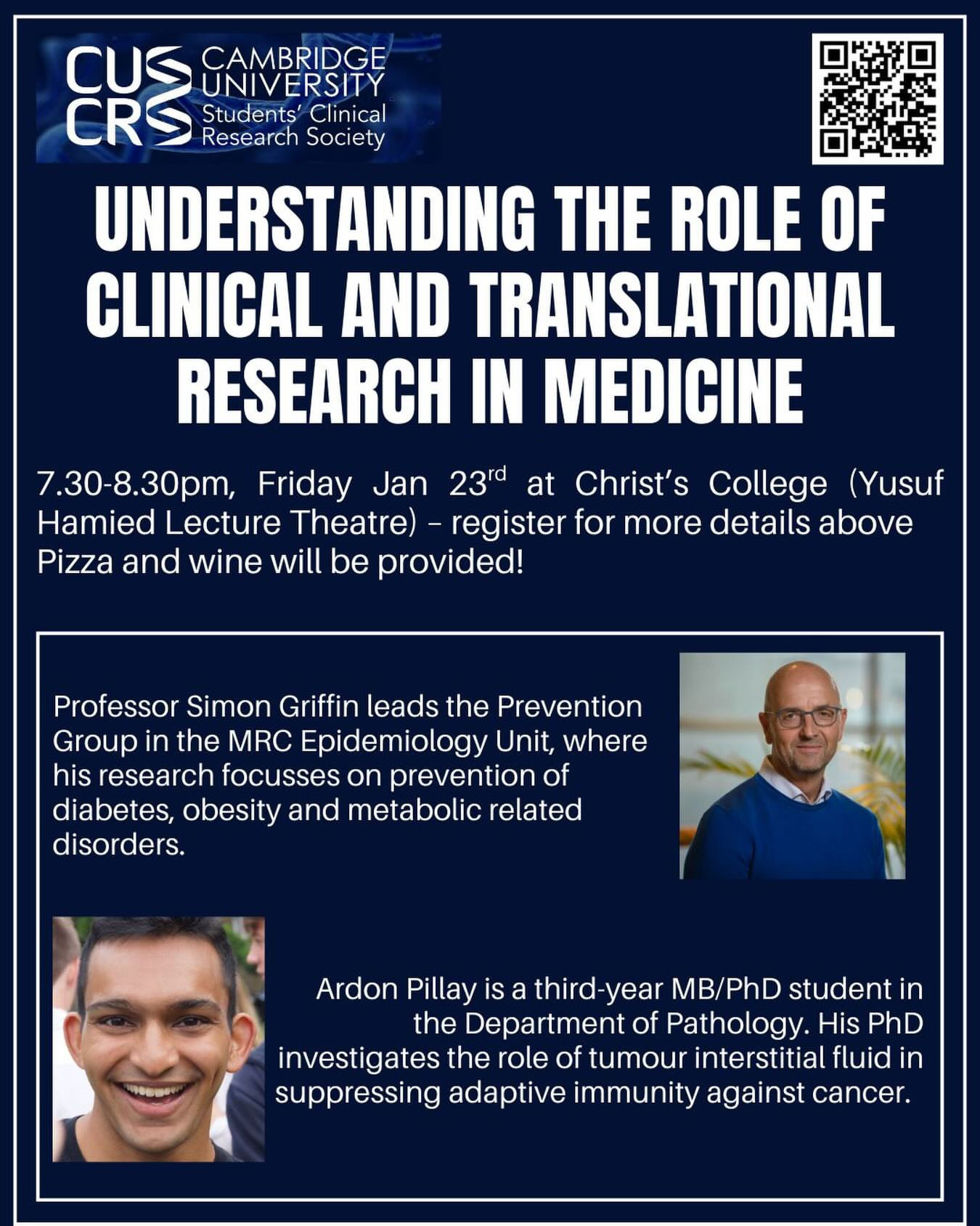 CUSCRS Medicore Teaching Programme 2026: Understanding the Role of Clinical and Translational Research in Medicine
