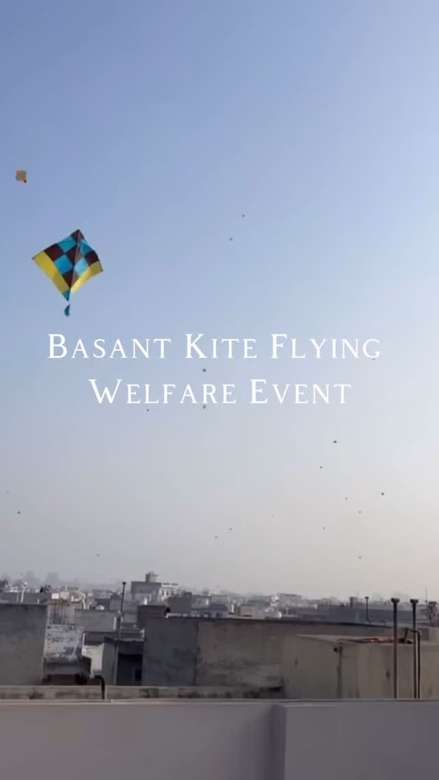 Basant Kite Flying Welfare Event