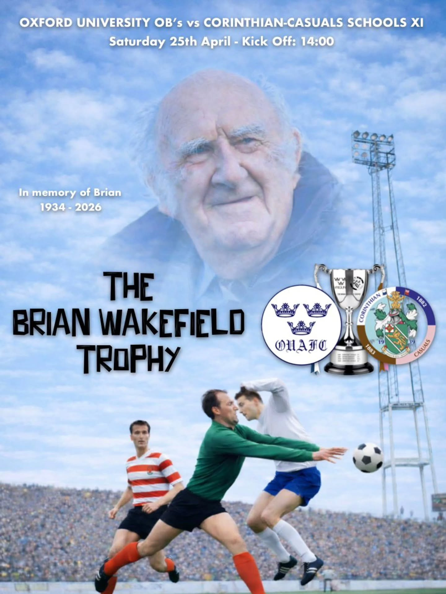 Brian Wakefield Trophy Match