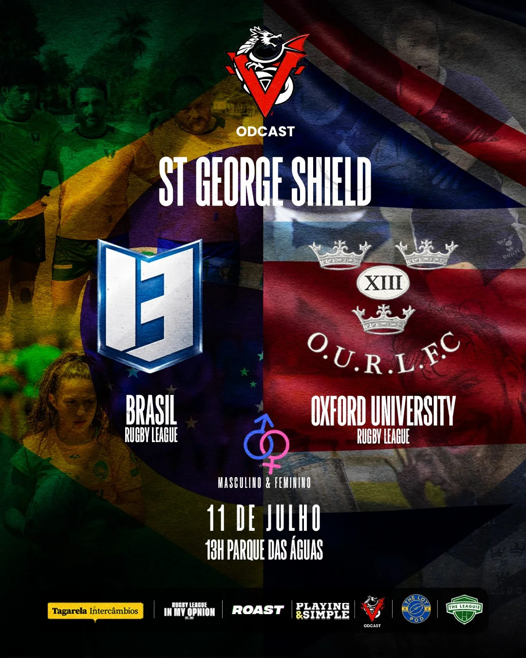 St George Shield Match: Brasil vs Oxford University