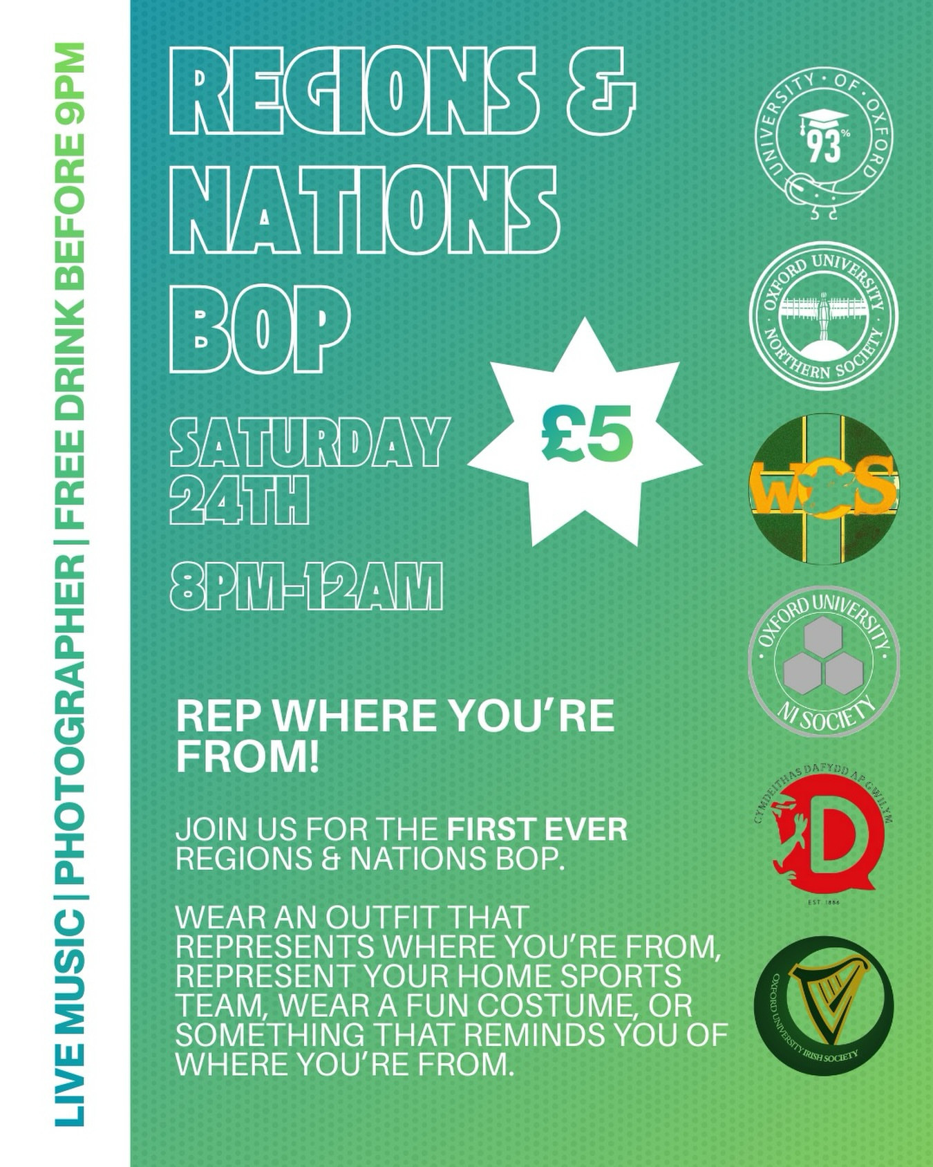 Regions & Nations Bop