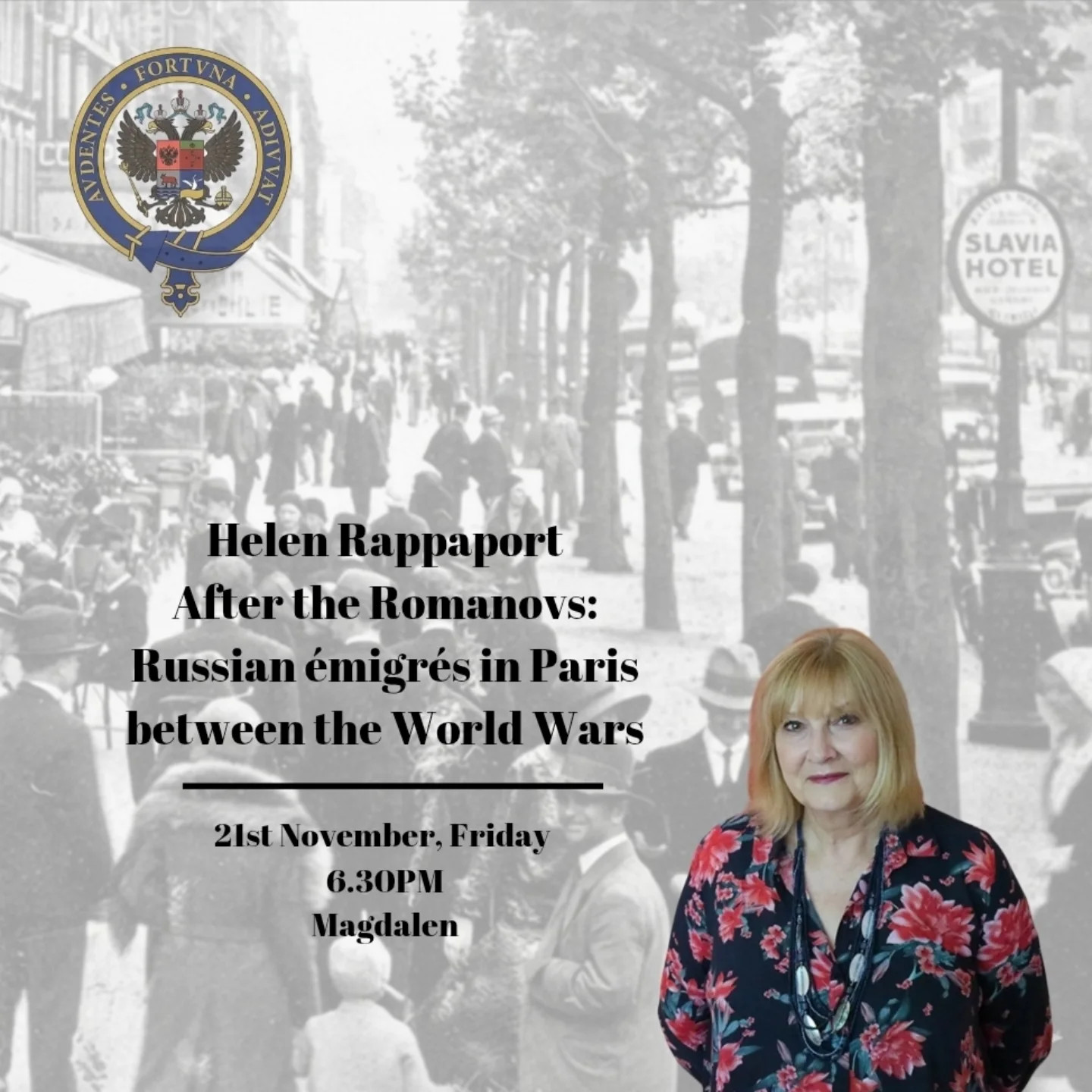 Helen Rappaport Talk: After the Romanovs