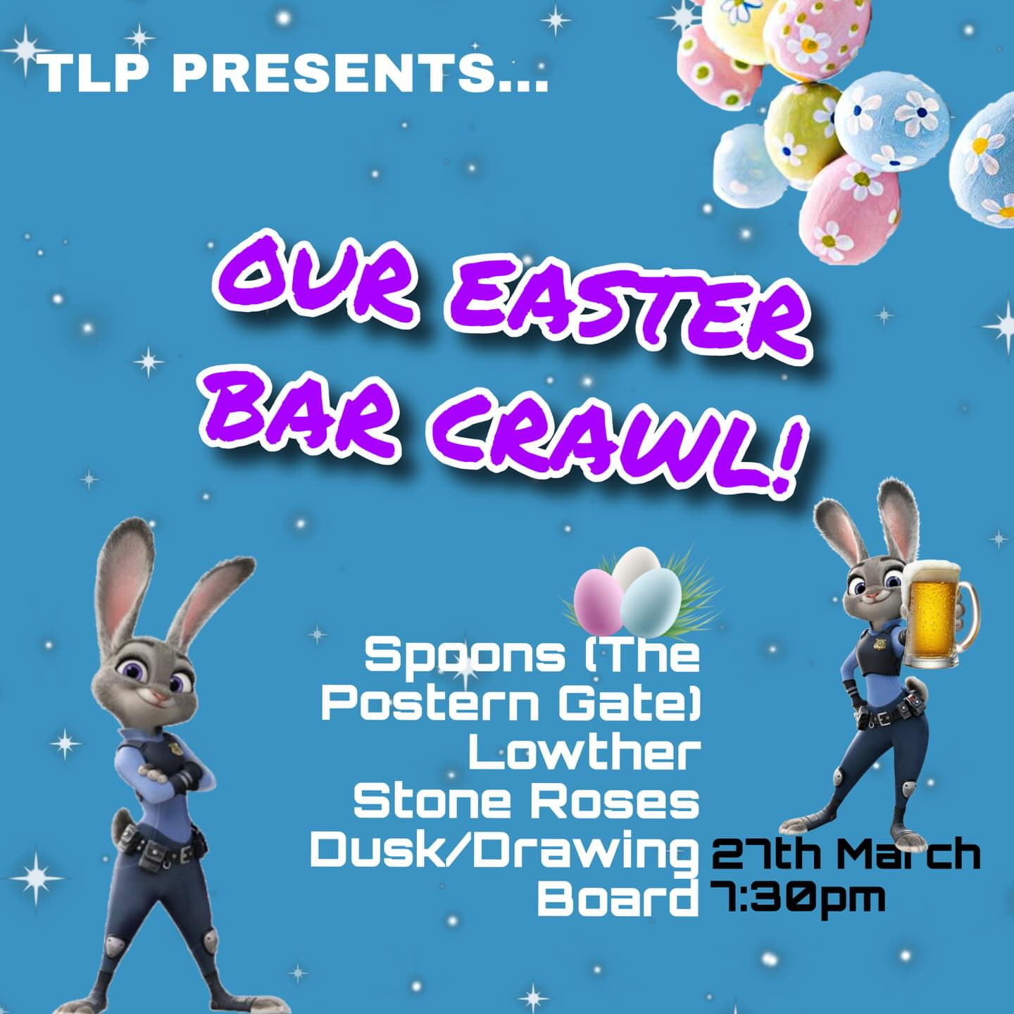 Easter Bar Crawl