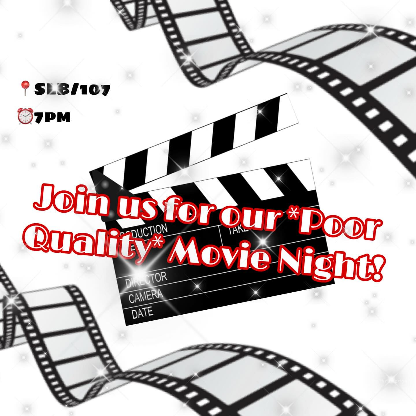 Poor Quality Movie Night