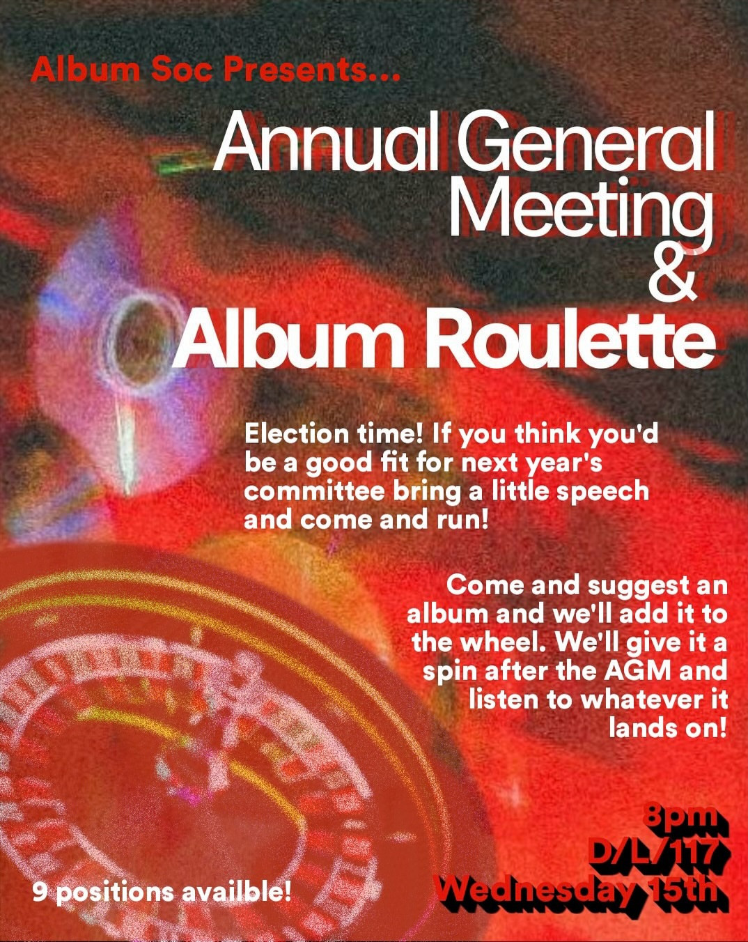 AGM and Album Roulette