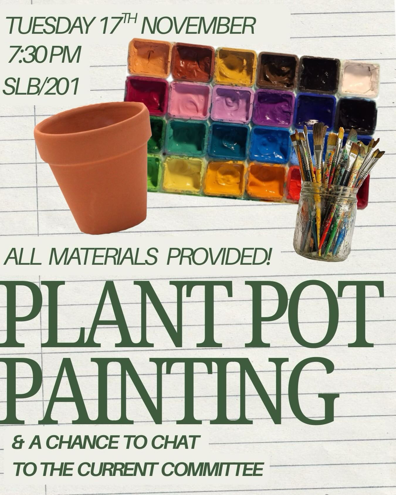 Plant Pot Painting