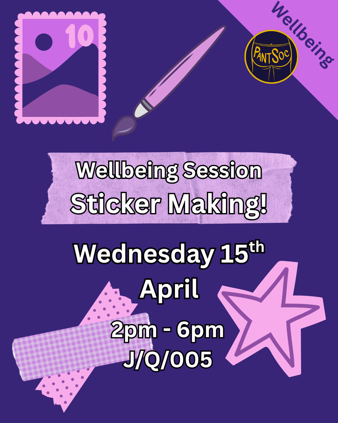 Sticker Making Wellbeing Session
