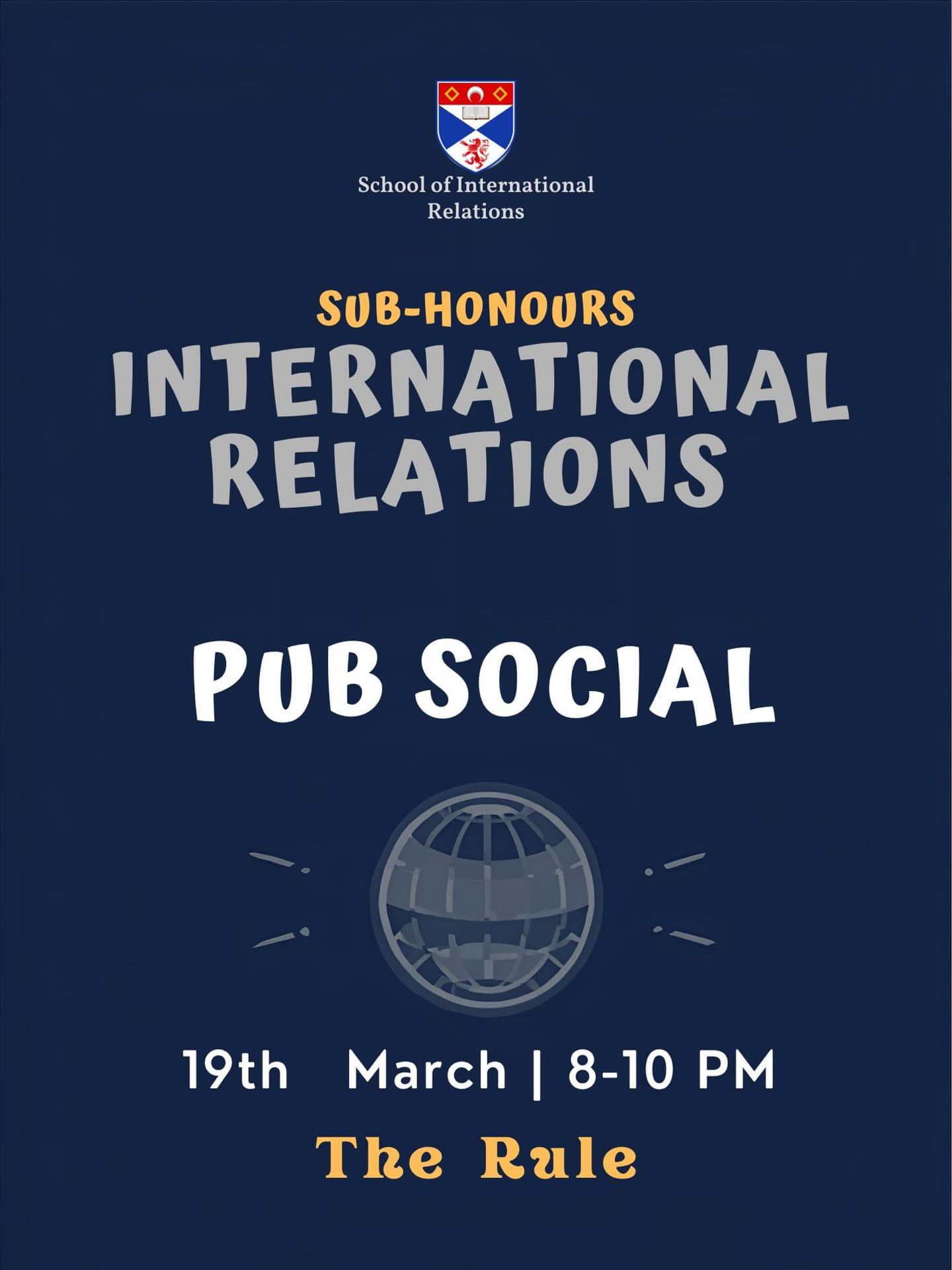 Sub-Honours IR Pub Social
