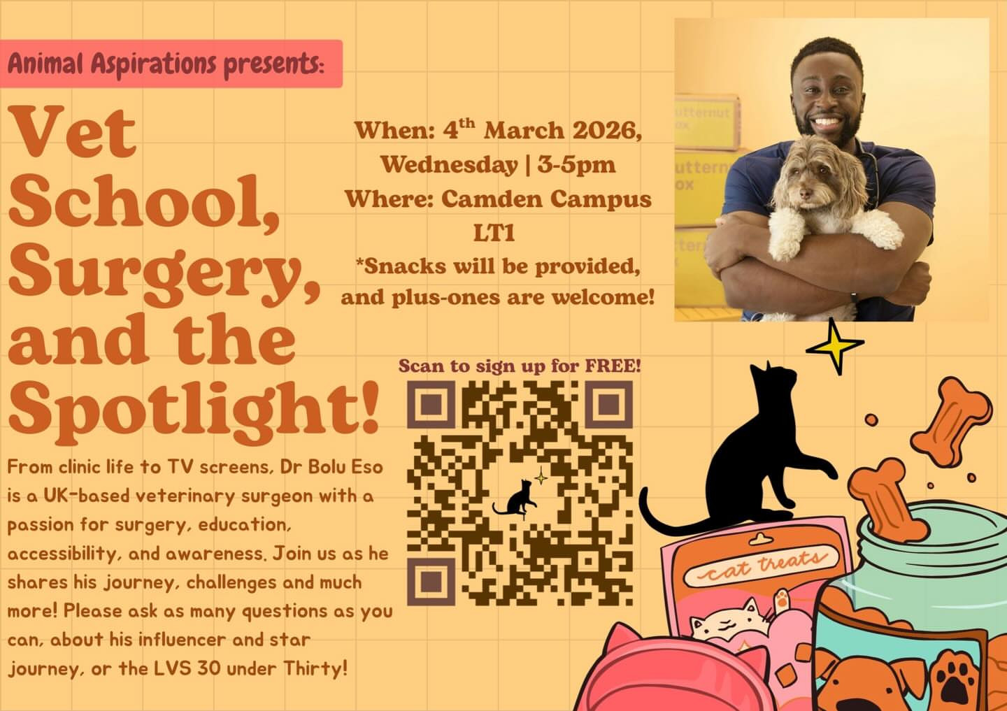 Vet School, Surgery, and the Spotlight! with Dr. Bolu Eso