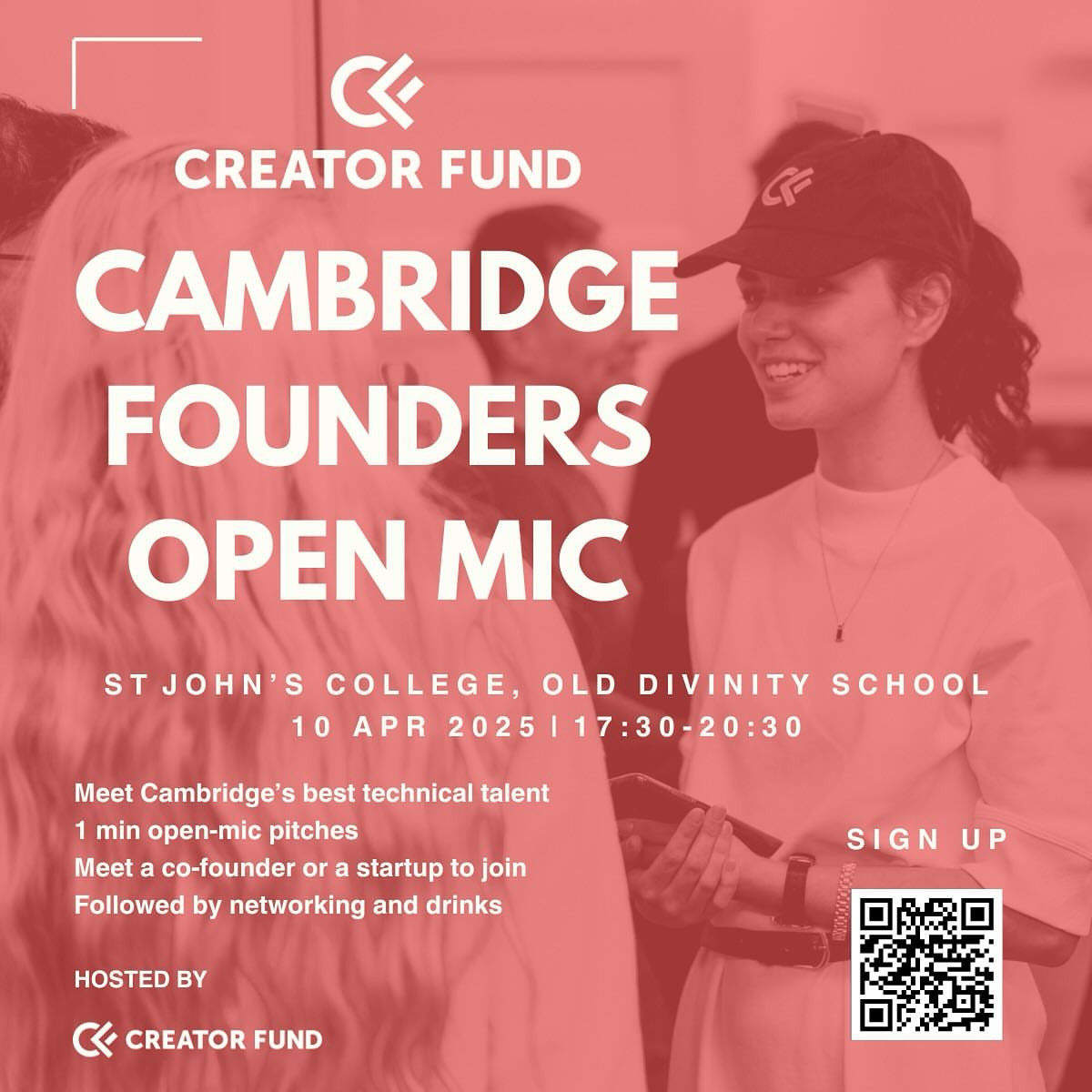 Cambridge Founders Open Mic